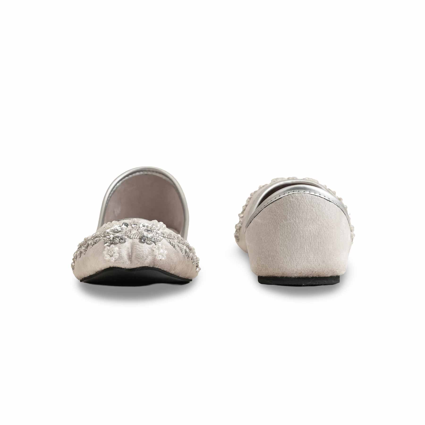 Silver Women Fancy Khussa EC8547 - Image 4