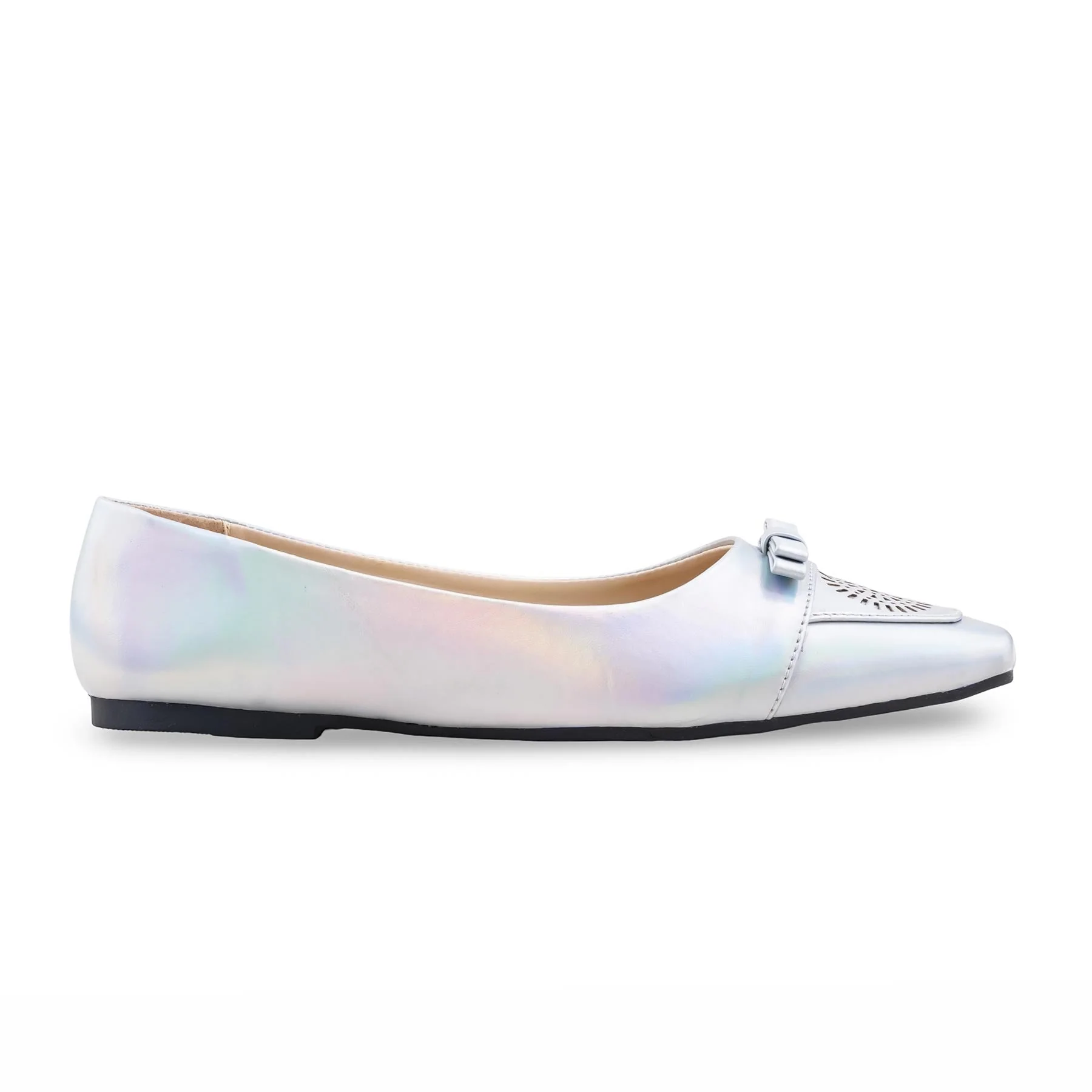 Silver Women Pumps WN1256 - Image 2