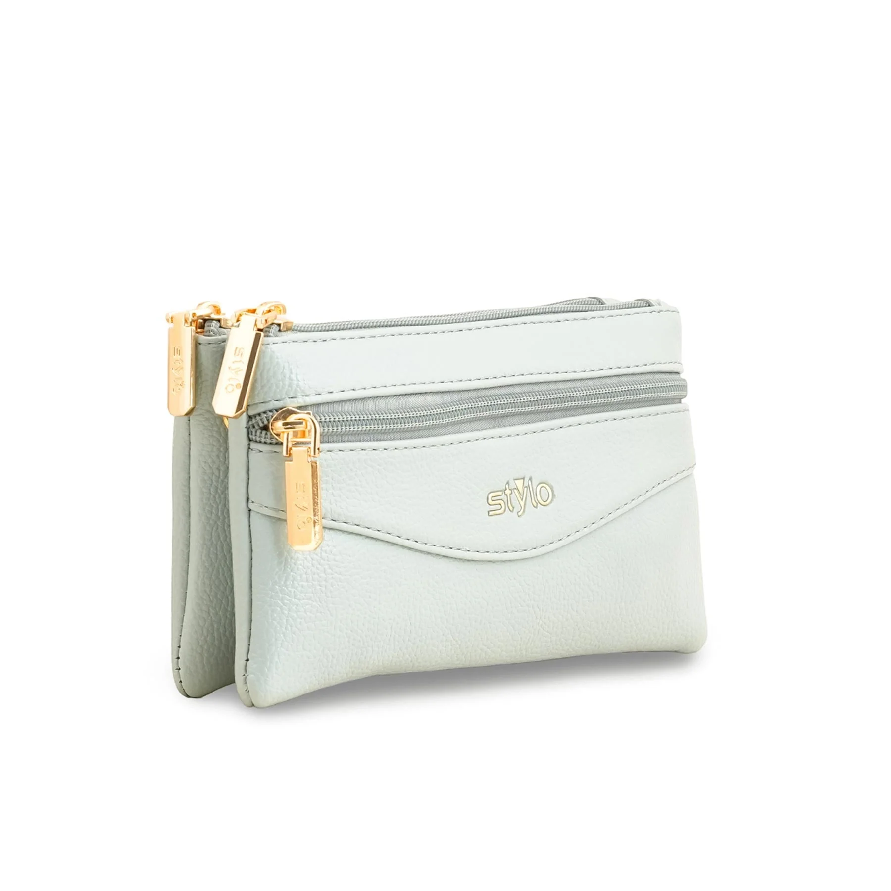 Sky Blue Casual Pouch P97653 - Image 2