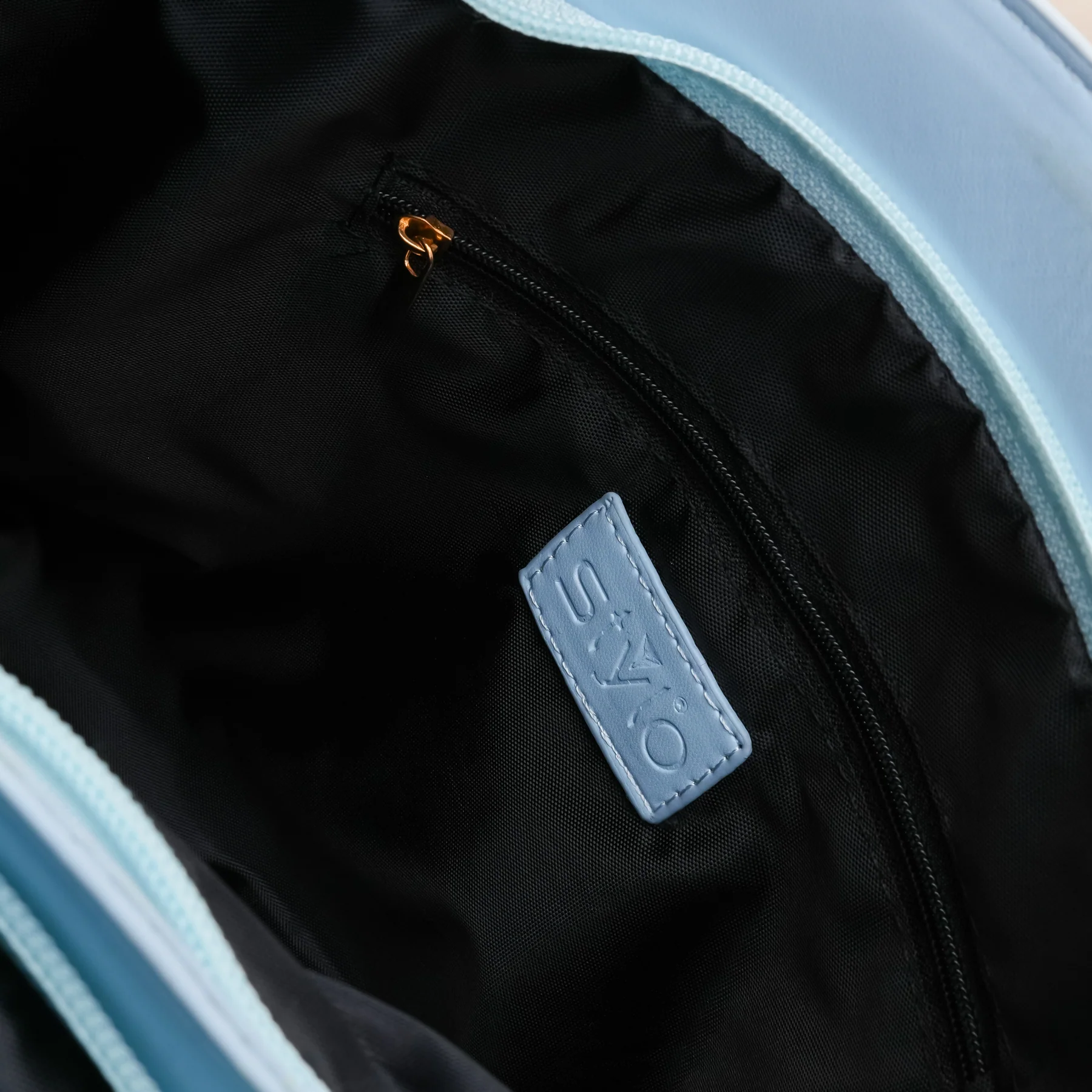 Sky Blue Casual Shoulder Bag For Women P55854 - Image 6