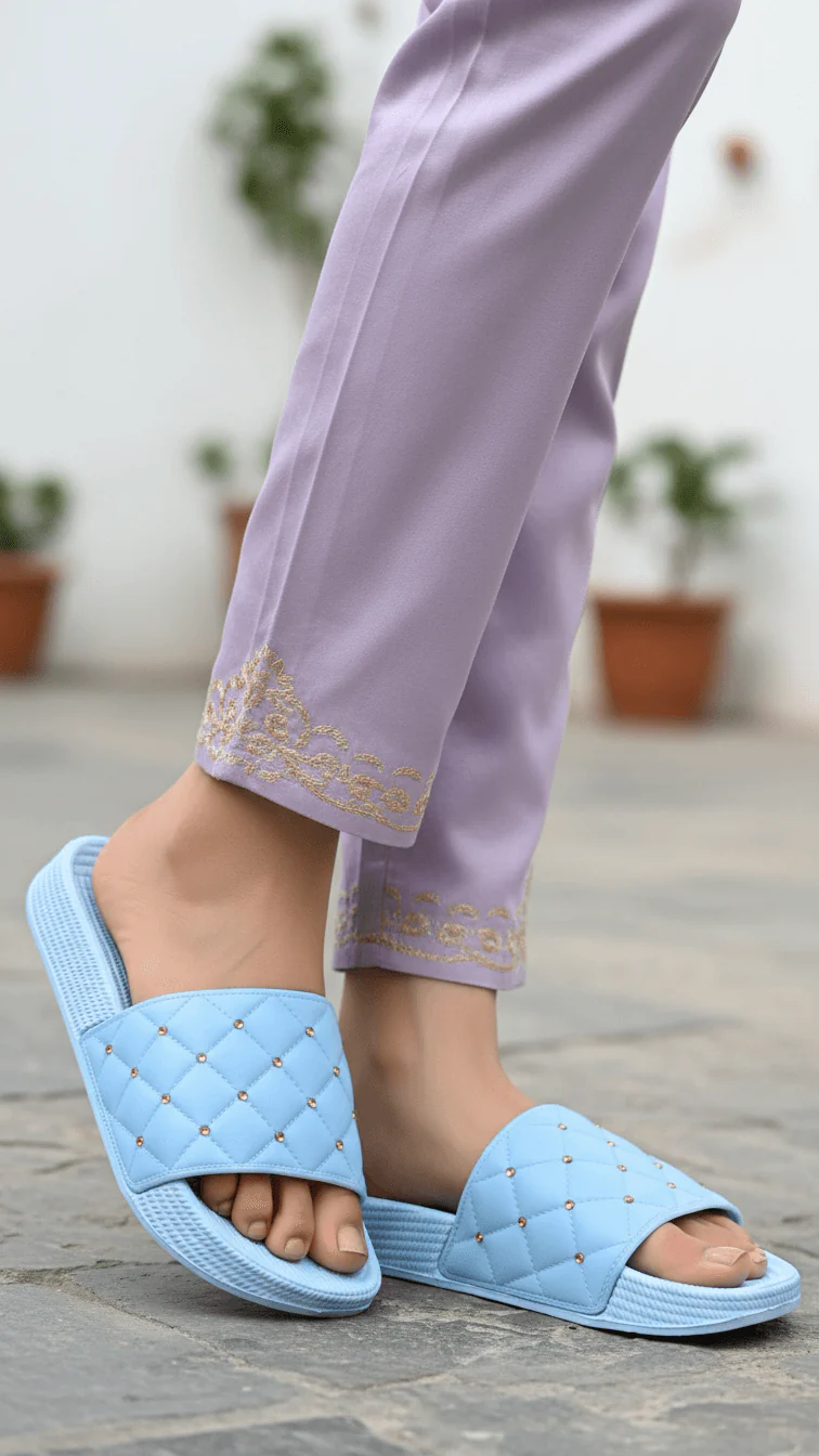 Sky Blue Casual Softy CL9370