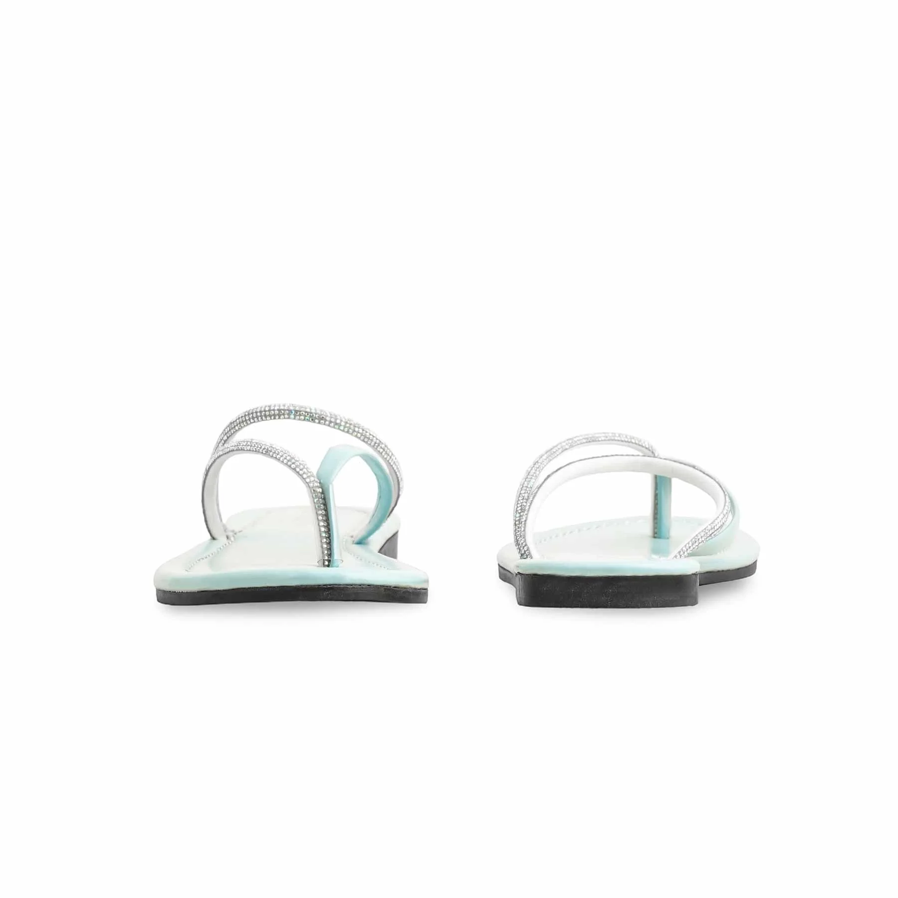 Sky Blue Casual Women Chappal CL1600 - Image 3