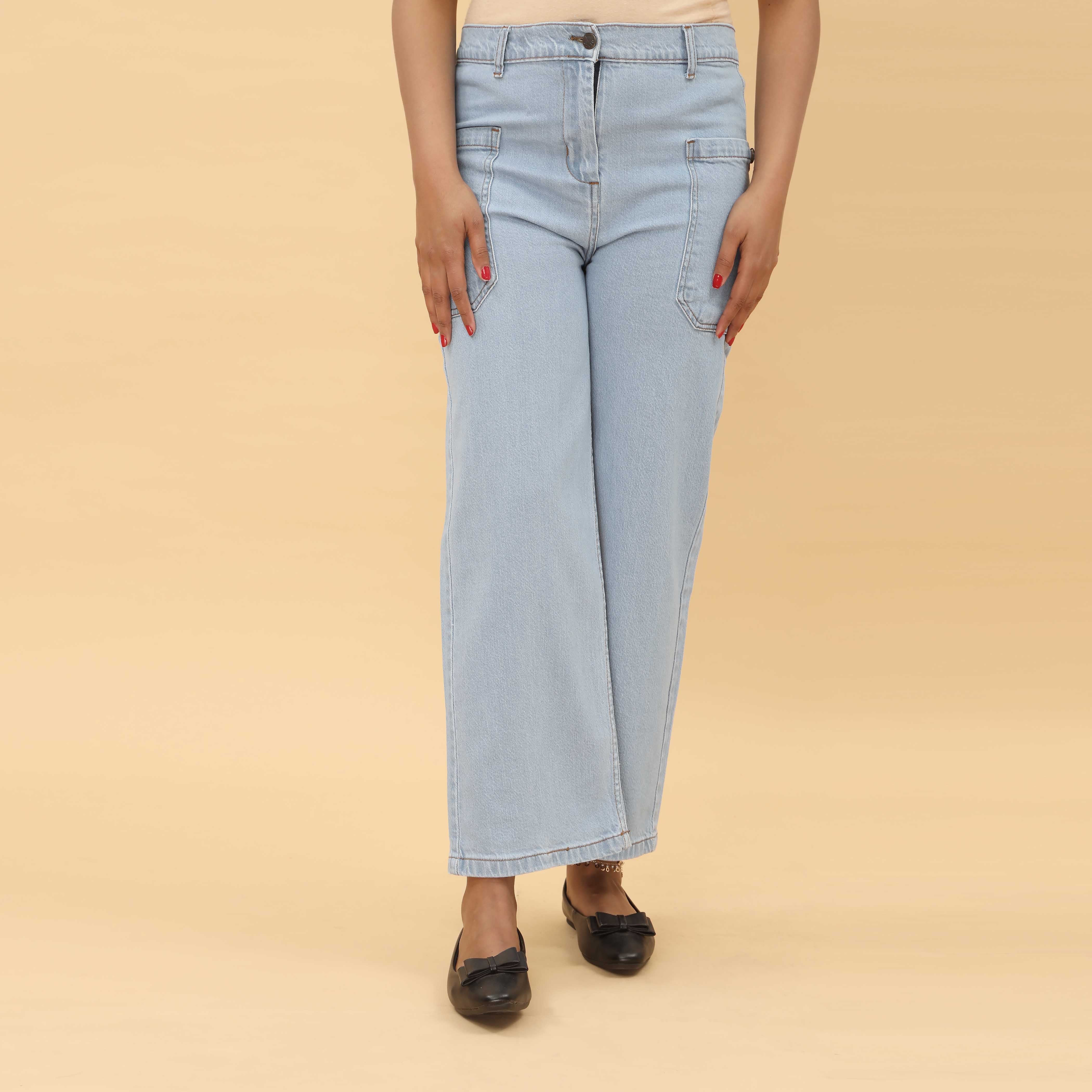 Sky Blue Denim Pant PP5000 - Image 2