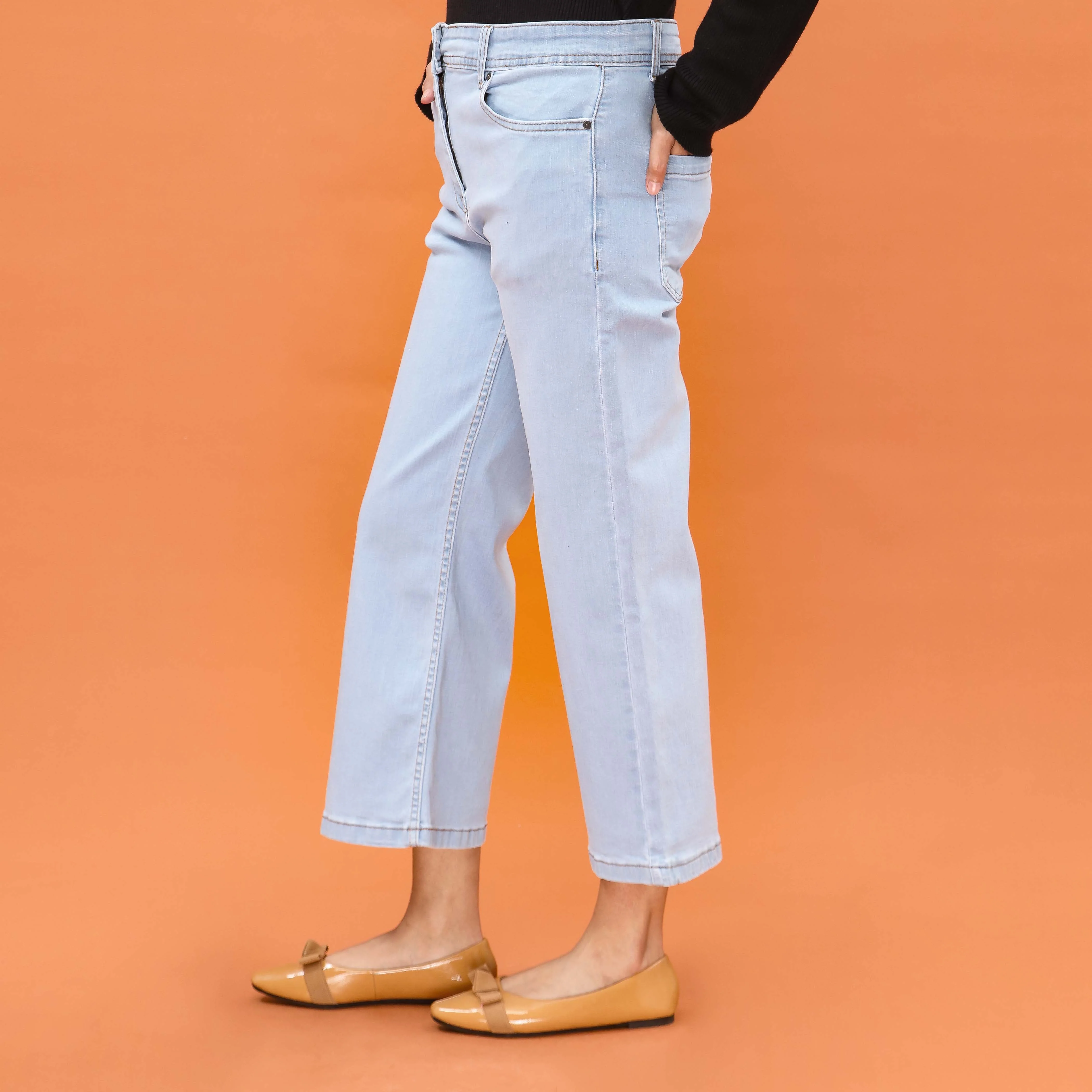 Sky Blue Denim Pant PP5003 - Image 2