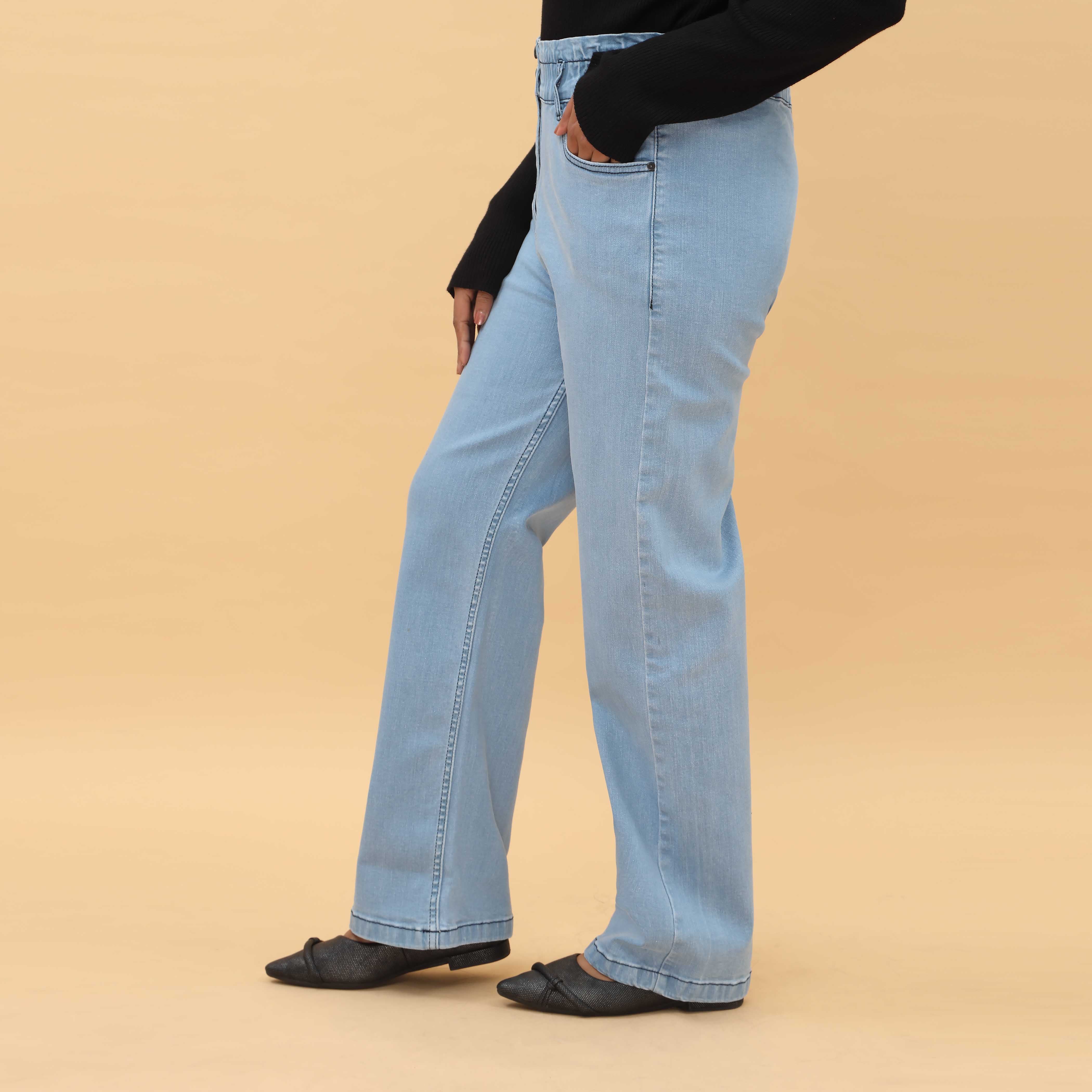 Sky Blue Denim Pant PP5006 - Image 2