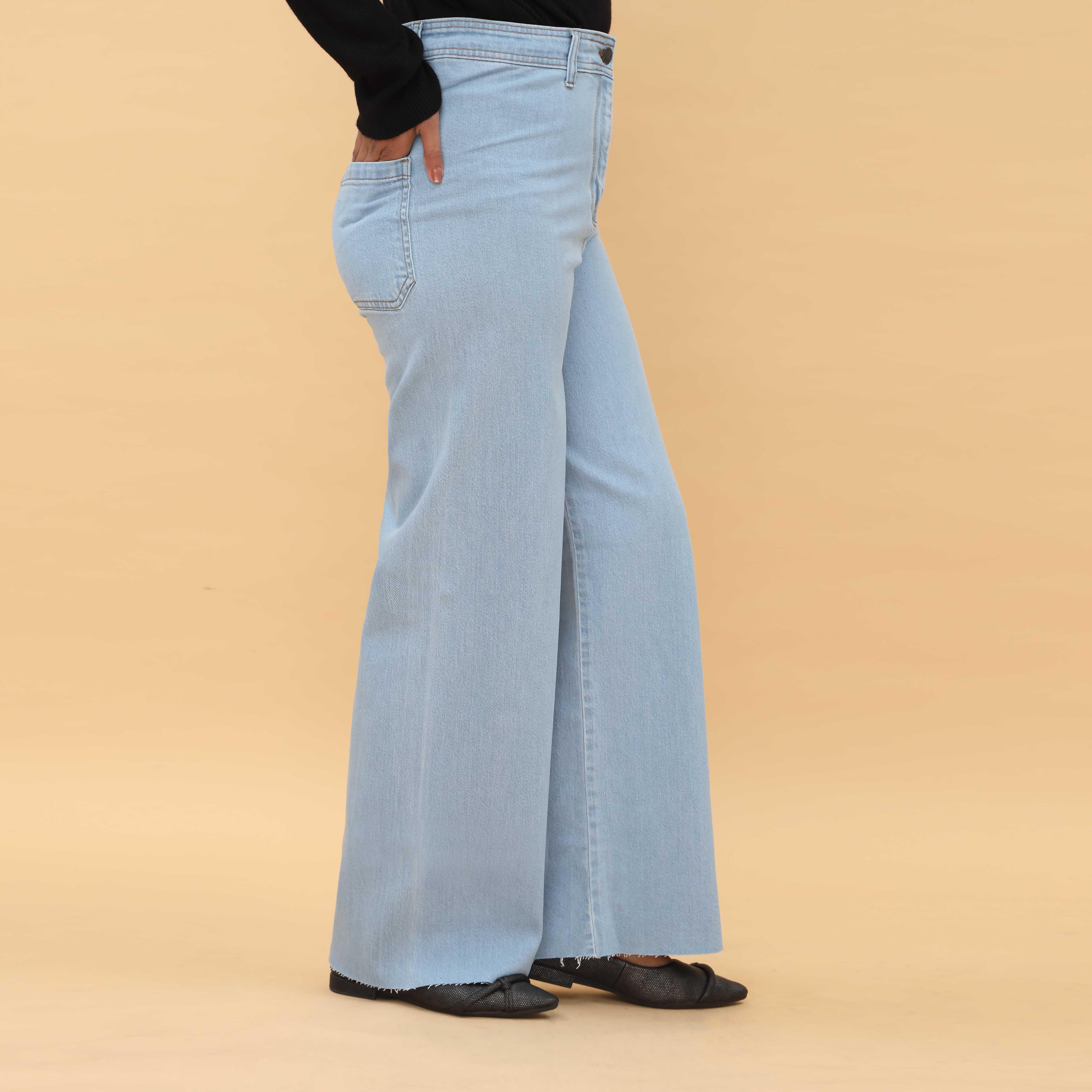 Sky Blue Denim Pant PP5009 - Image 3