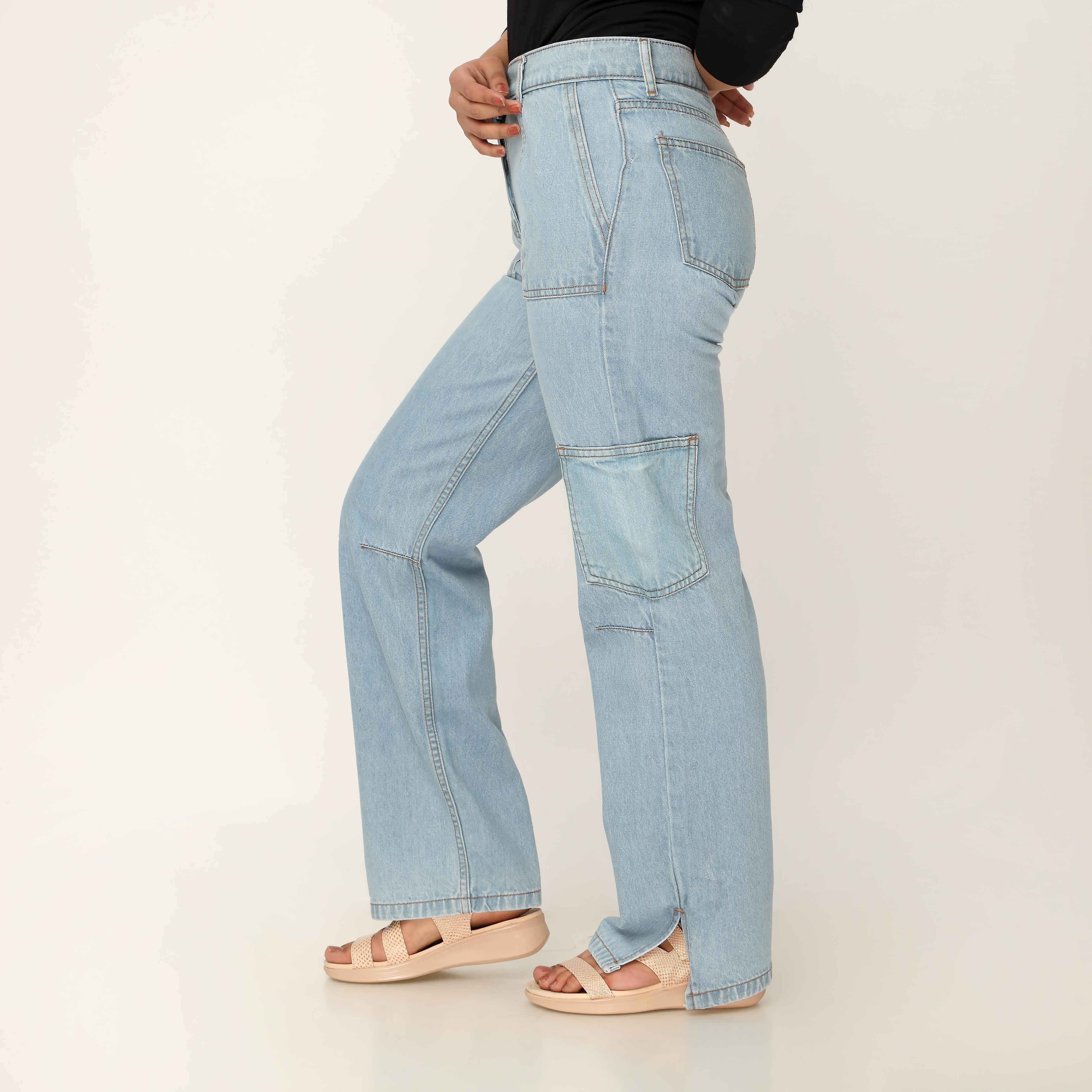 Sky Blue Denim Pant PP5030 - Image 3