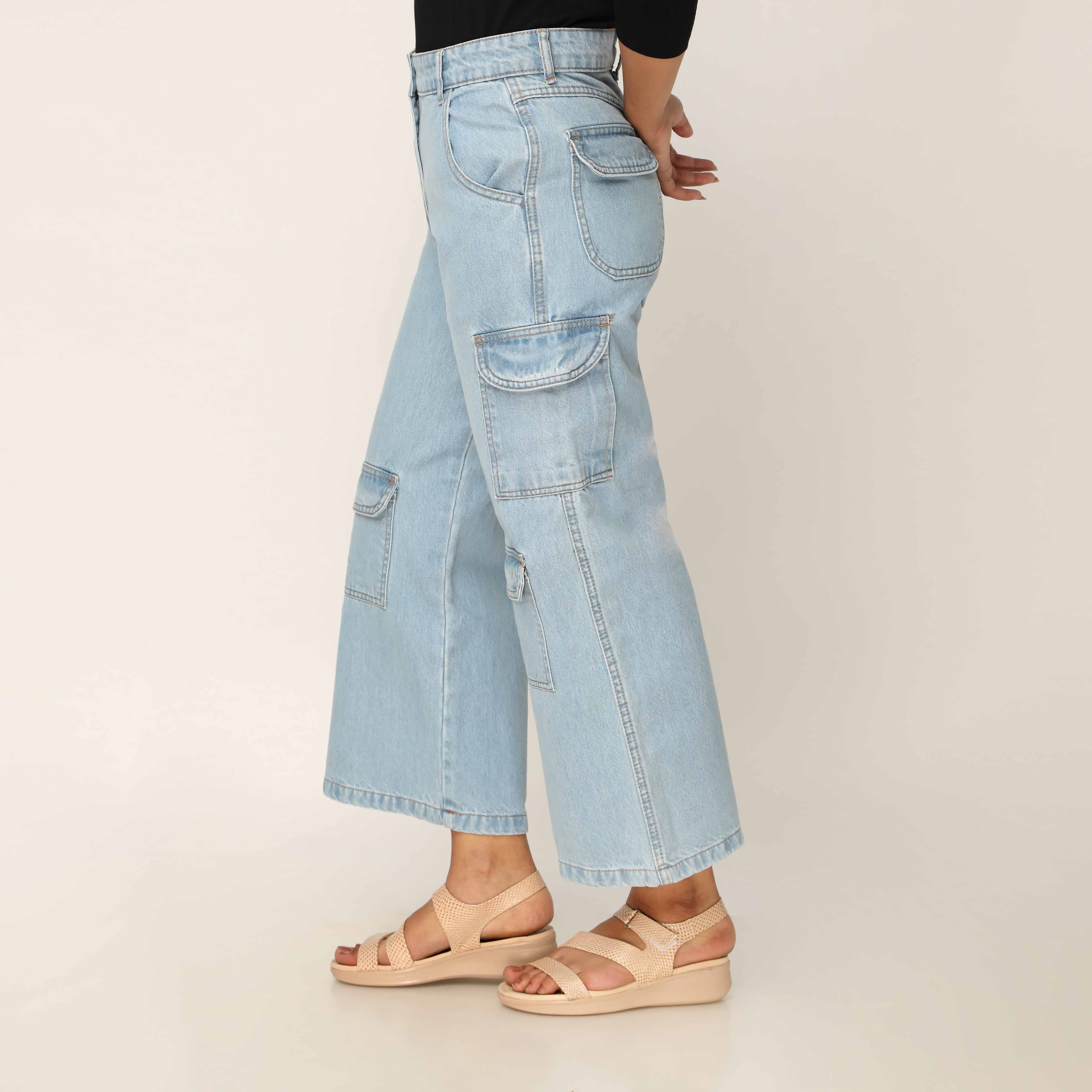 Sky Blue Denim Pant PP5034 - Image 2