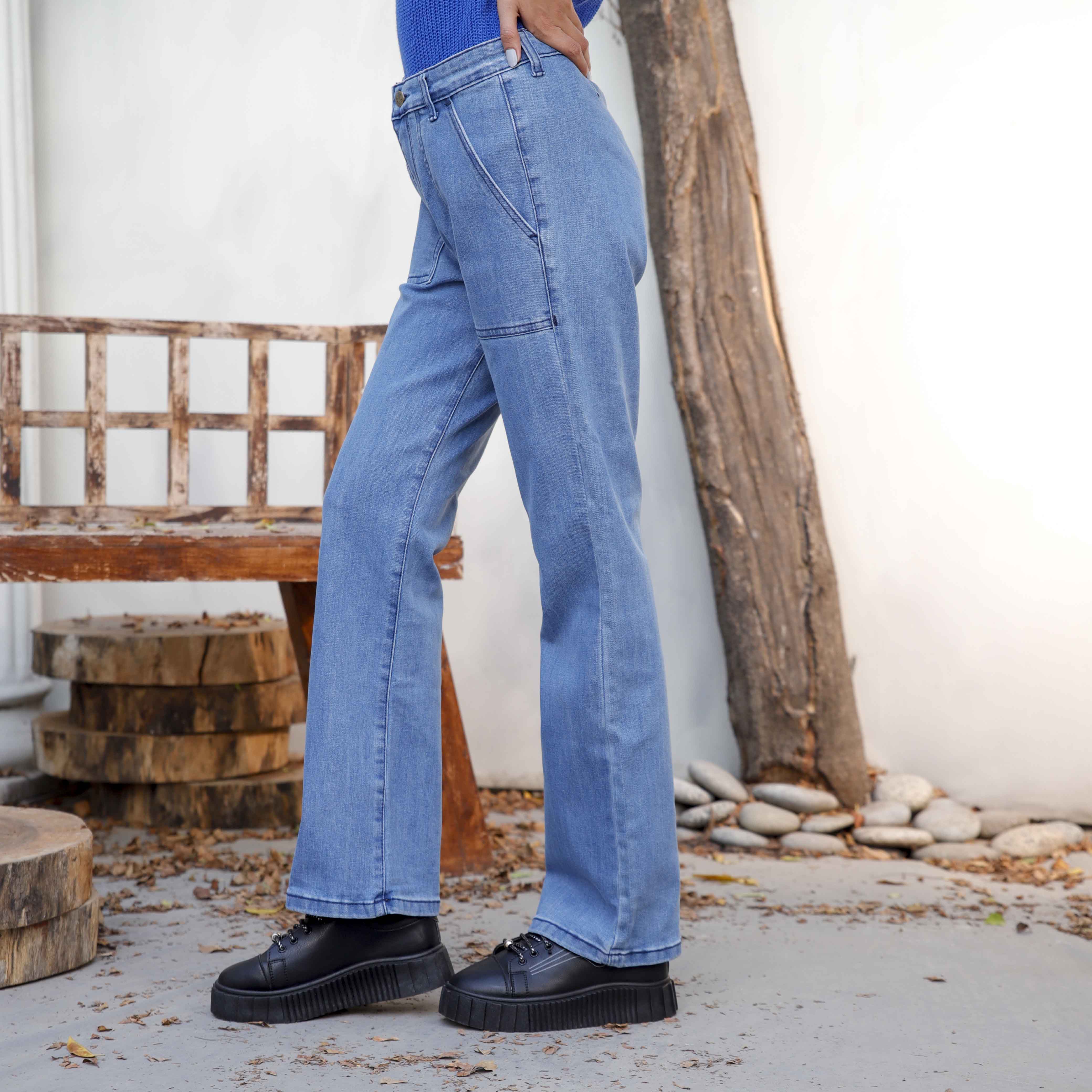 Sky Blue Denim pant PS9522 - Image 3