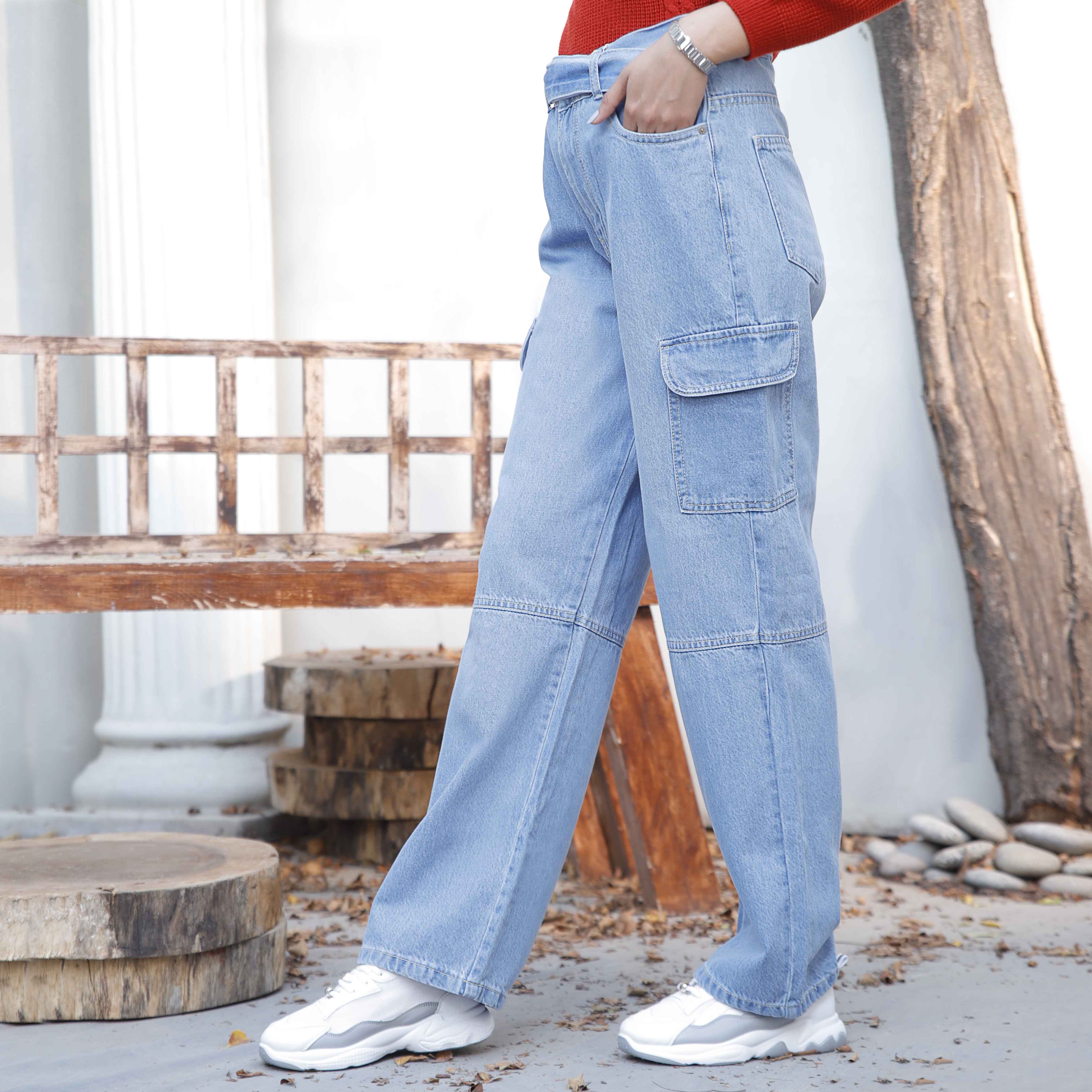 Sky Blue Denim pant PS9528 - Image 2