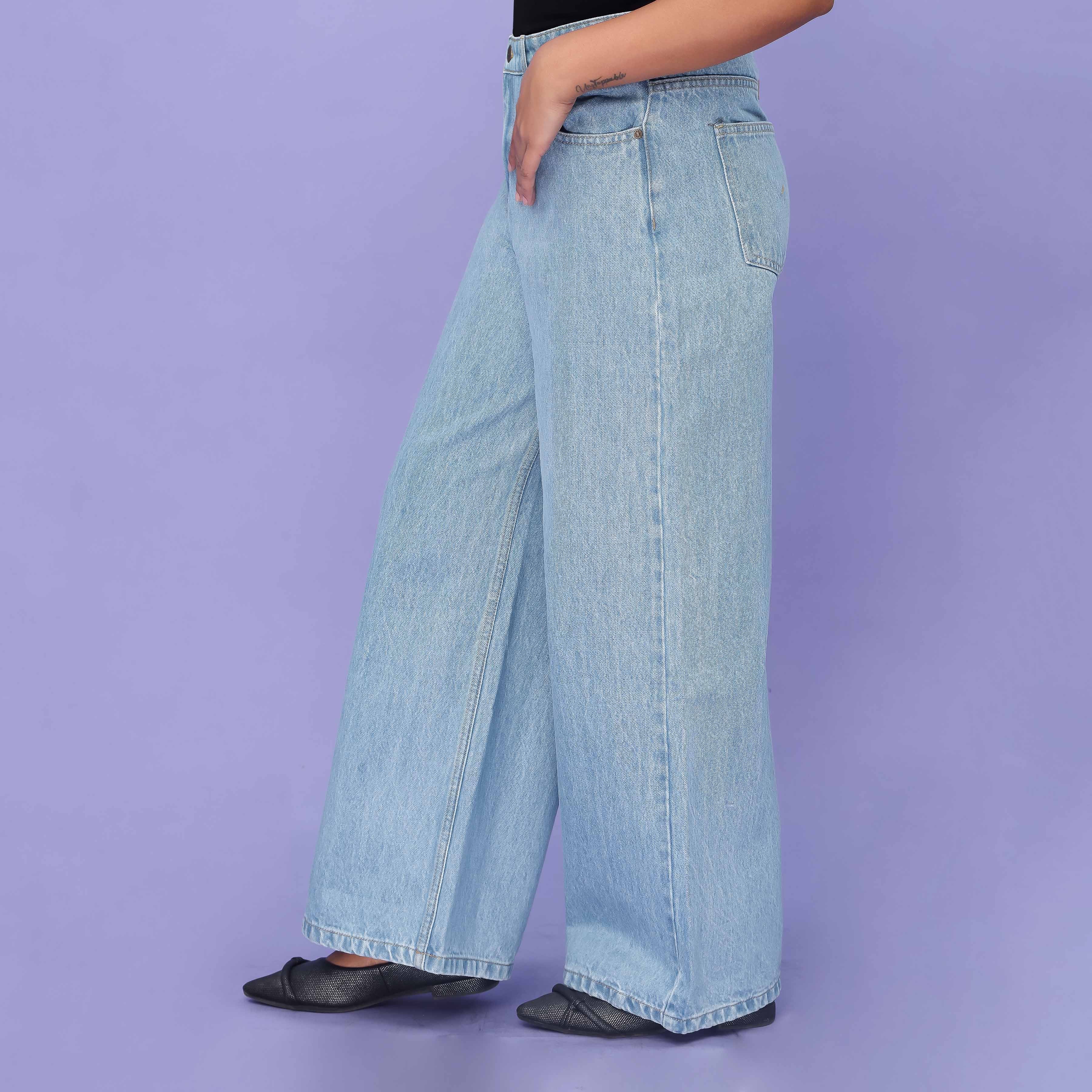 Sky Blue Denim Pant PS9538 - Image 2