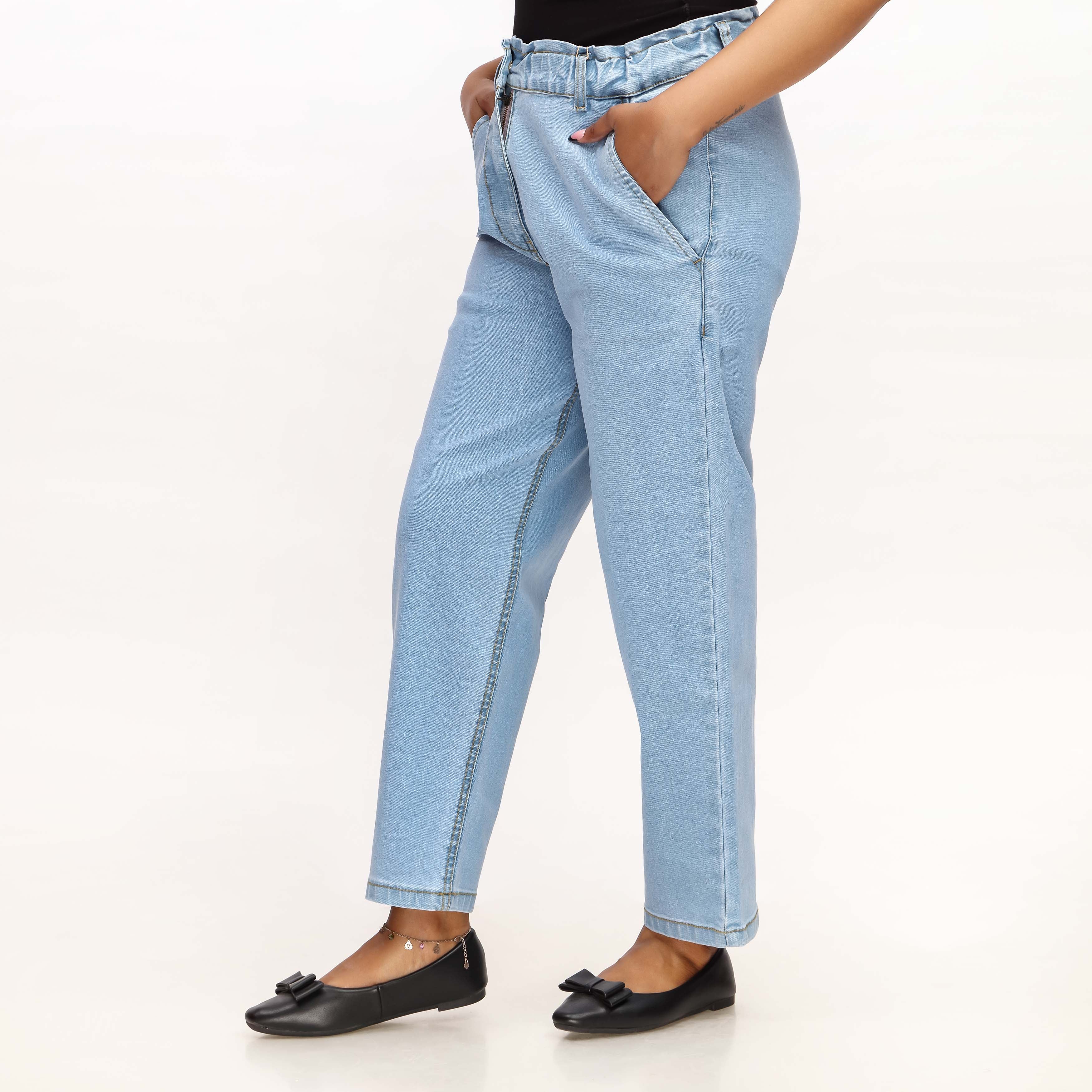 Sky Blue Denim Pants PS9513 - Image 2