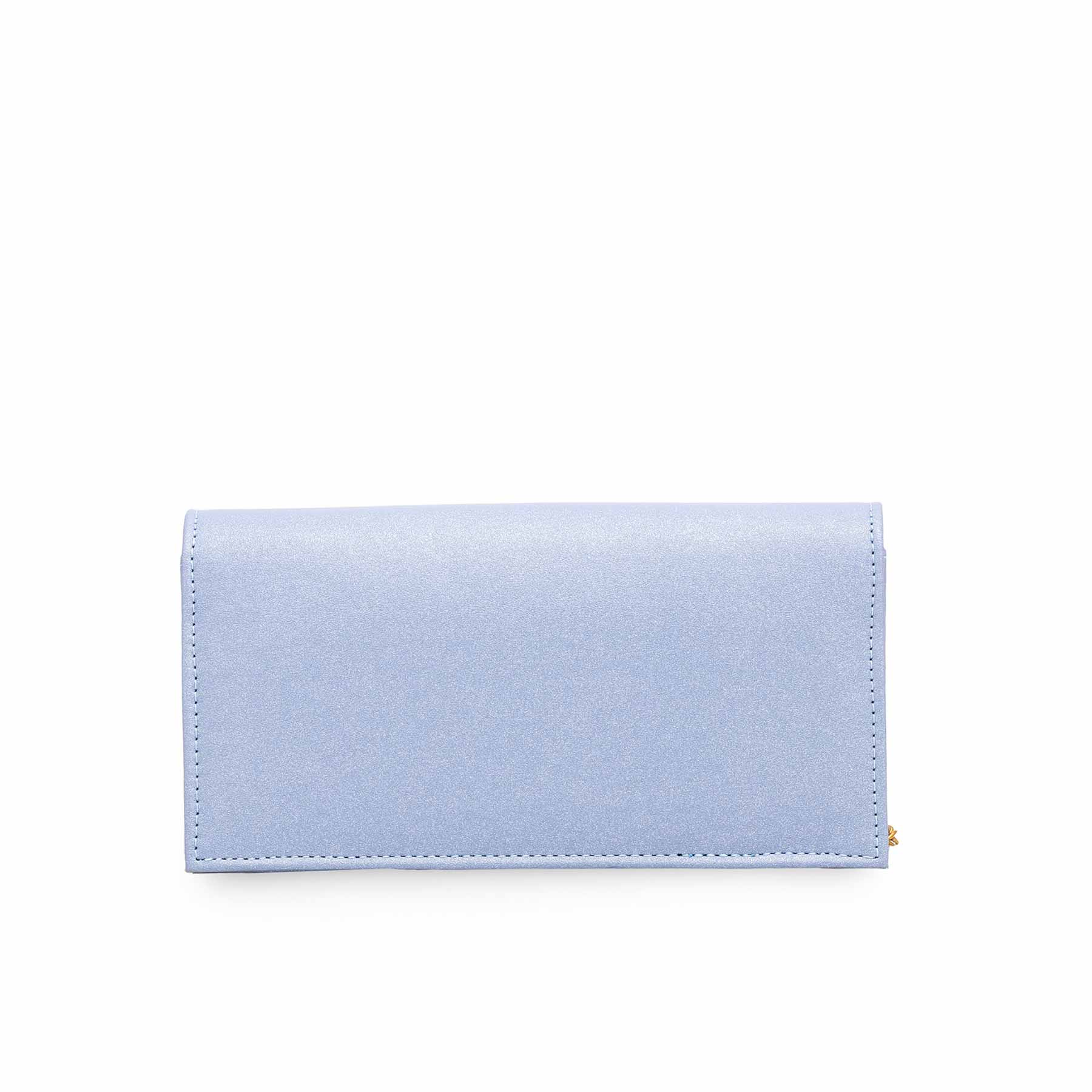Sky Blue Formal Clutch P60309 - Image 3