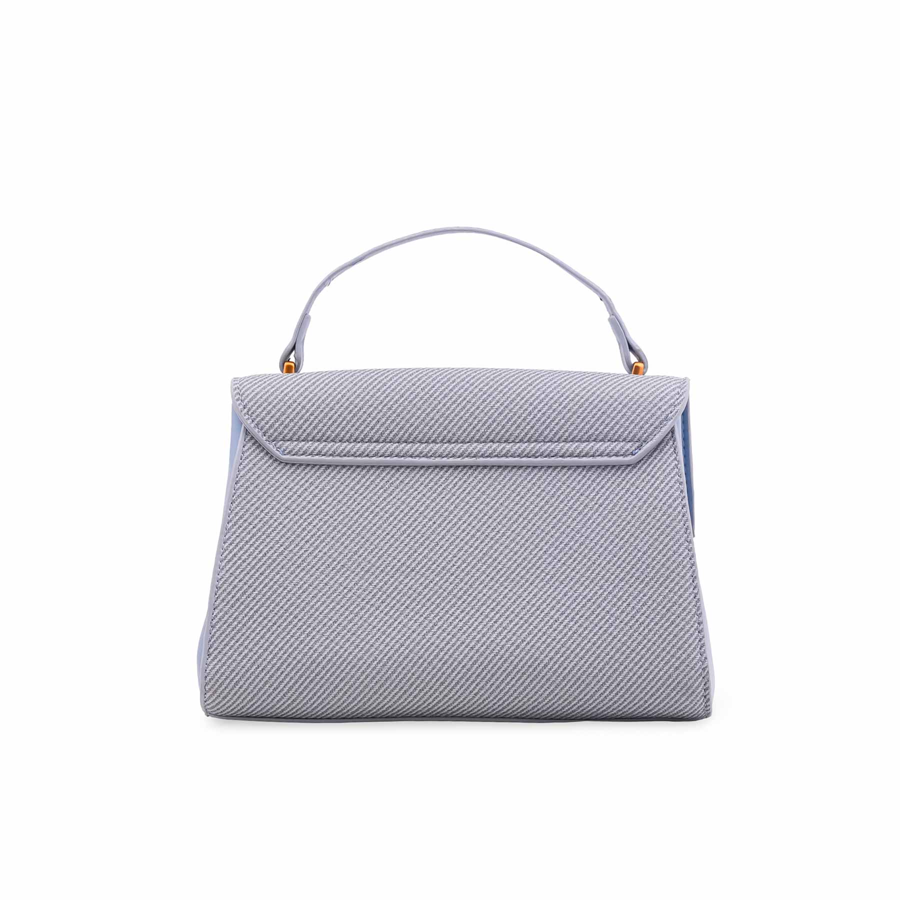 Sky Blue Formal Hand Bag For Women P36508 - Image 4