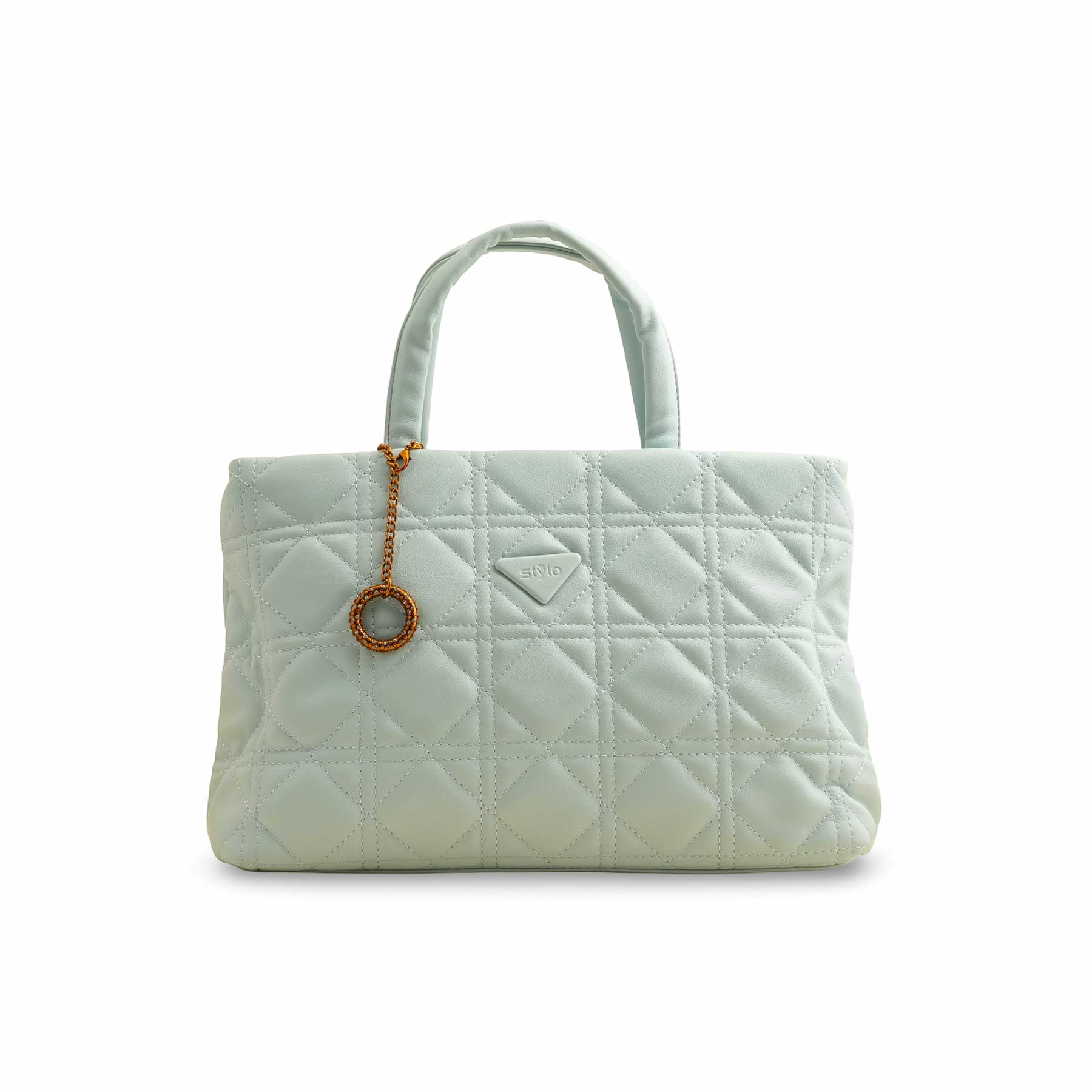 Sky Blue Formal Hand Bag P36369 - Image 2