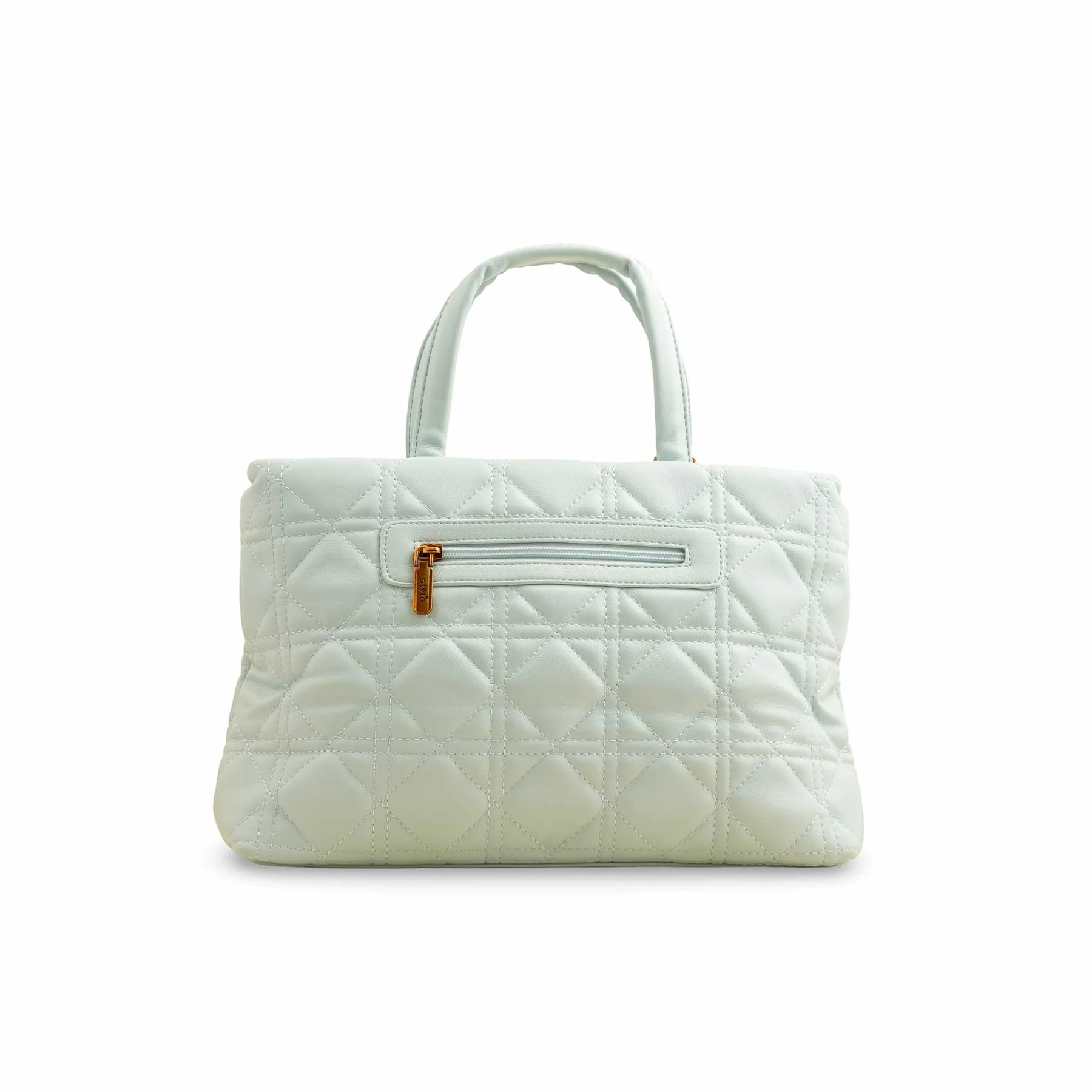 Sky Blue Formal Hand Bag P36369 - Image 4