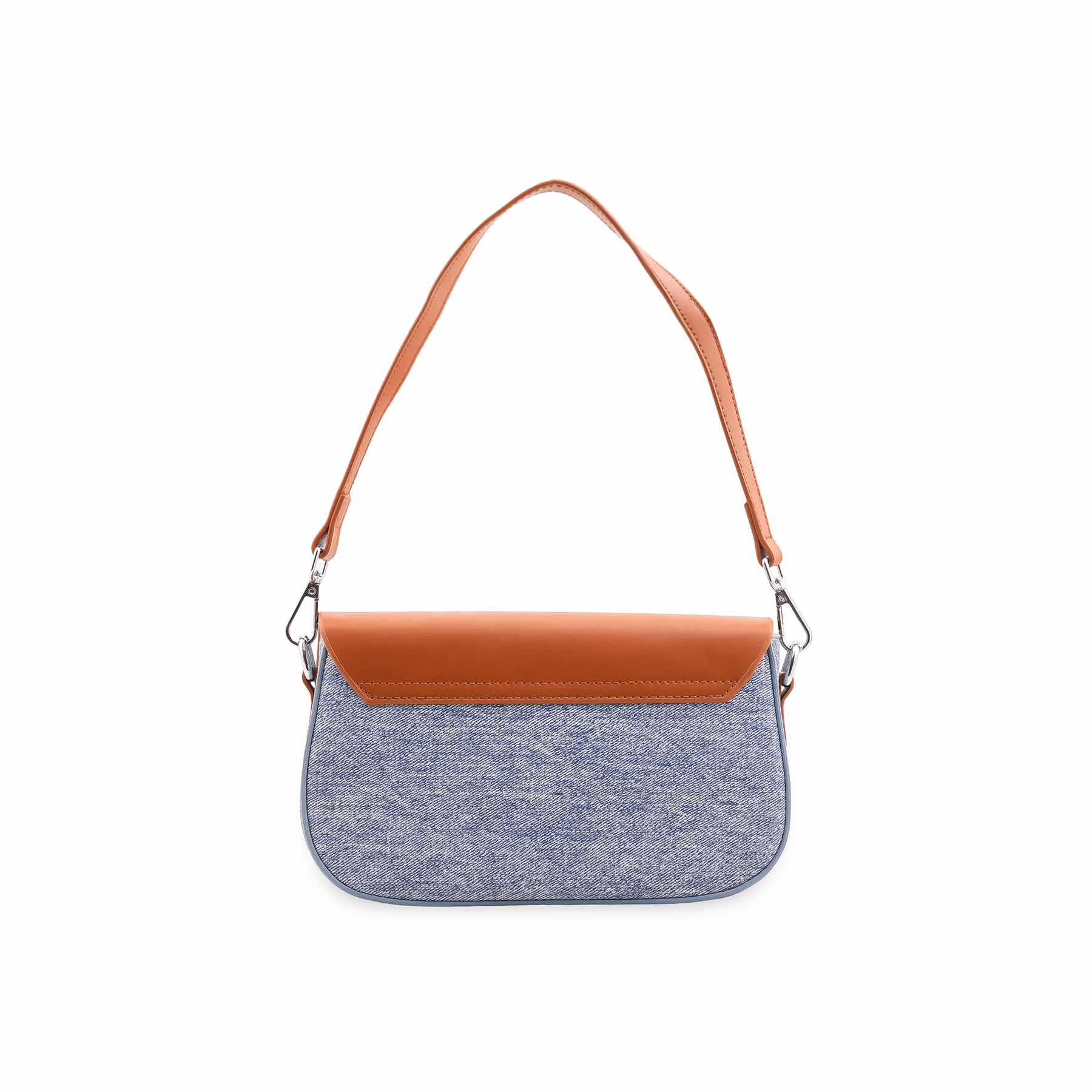 Sky Blue Formal Shoulder Bag For Ladies P36457 - Image 4