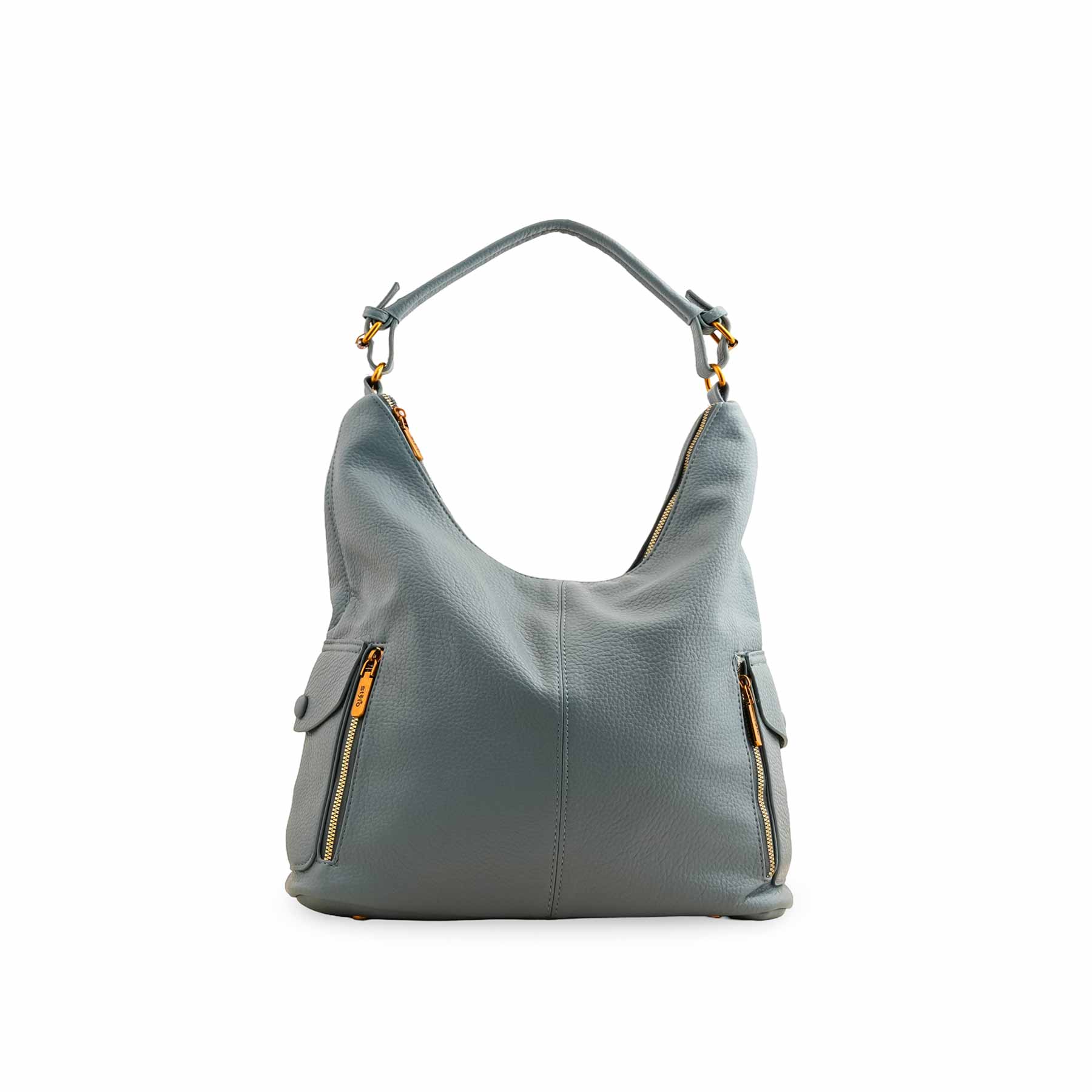Sky Blue Formal Shoulder Bag P36381 - Image 2