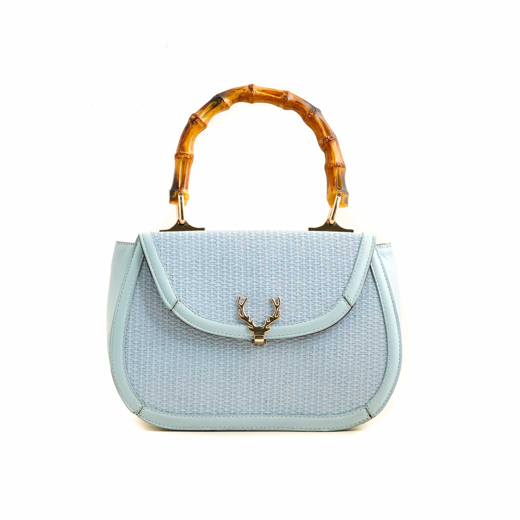 Sky Blue Formal Shoulder Bag P55731 - Image 2