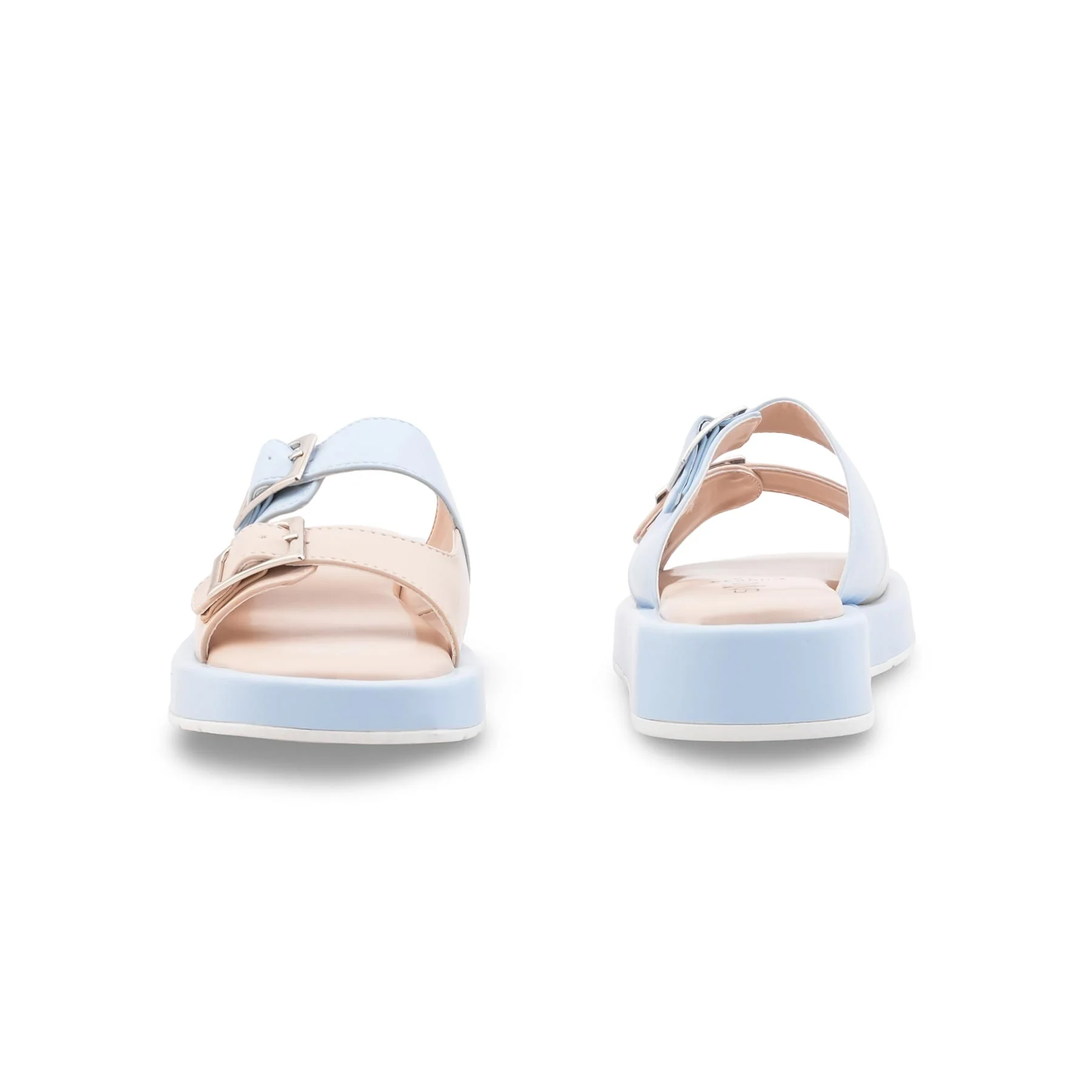 Sky Blue Formal Slipper For Ladies PU0634 - Image 4