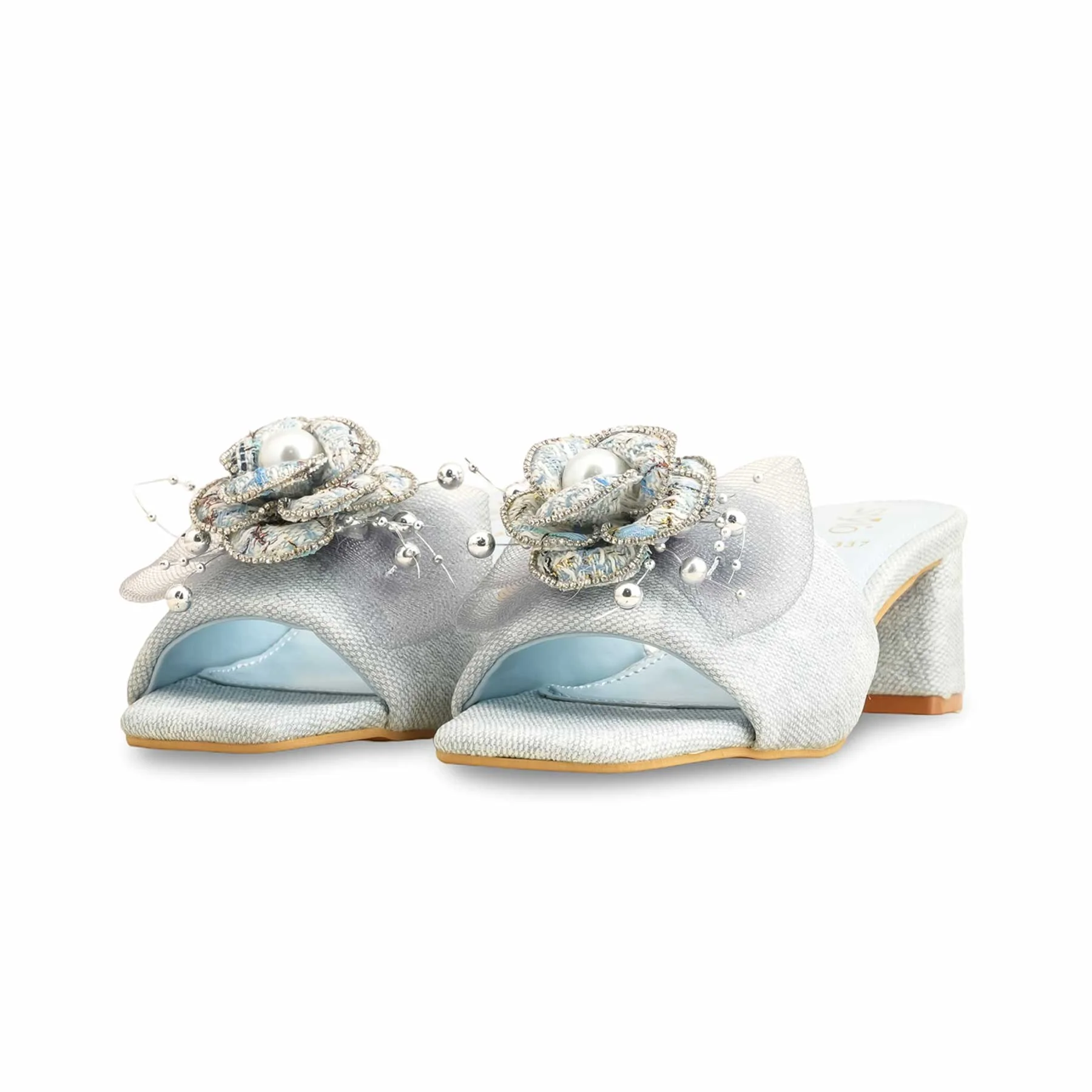 Sky Blue Formal Slipper FR8337 - Image 3
