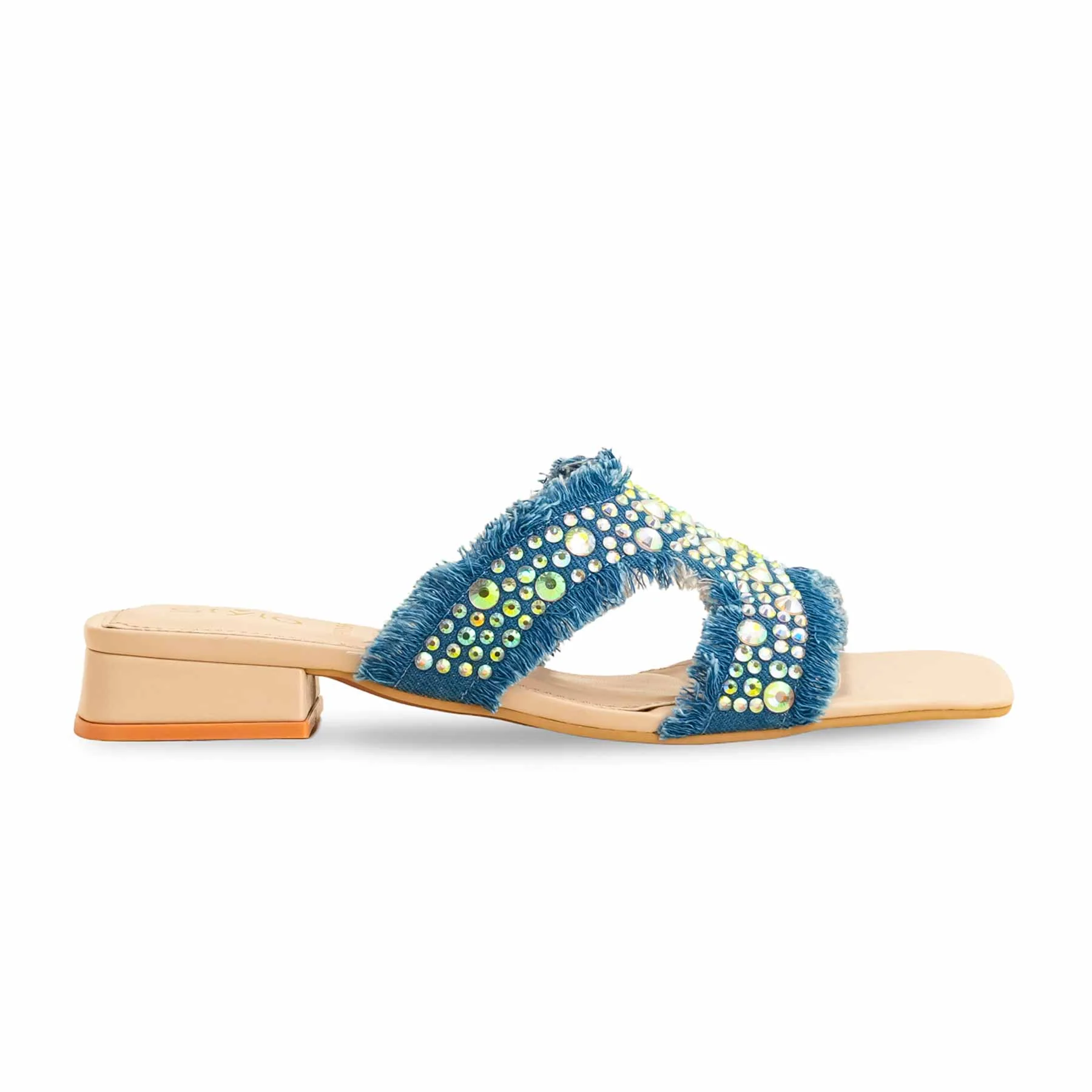 Sky Blue Formal Slipper FR8356 - Image 3