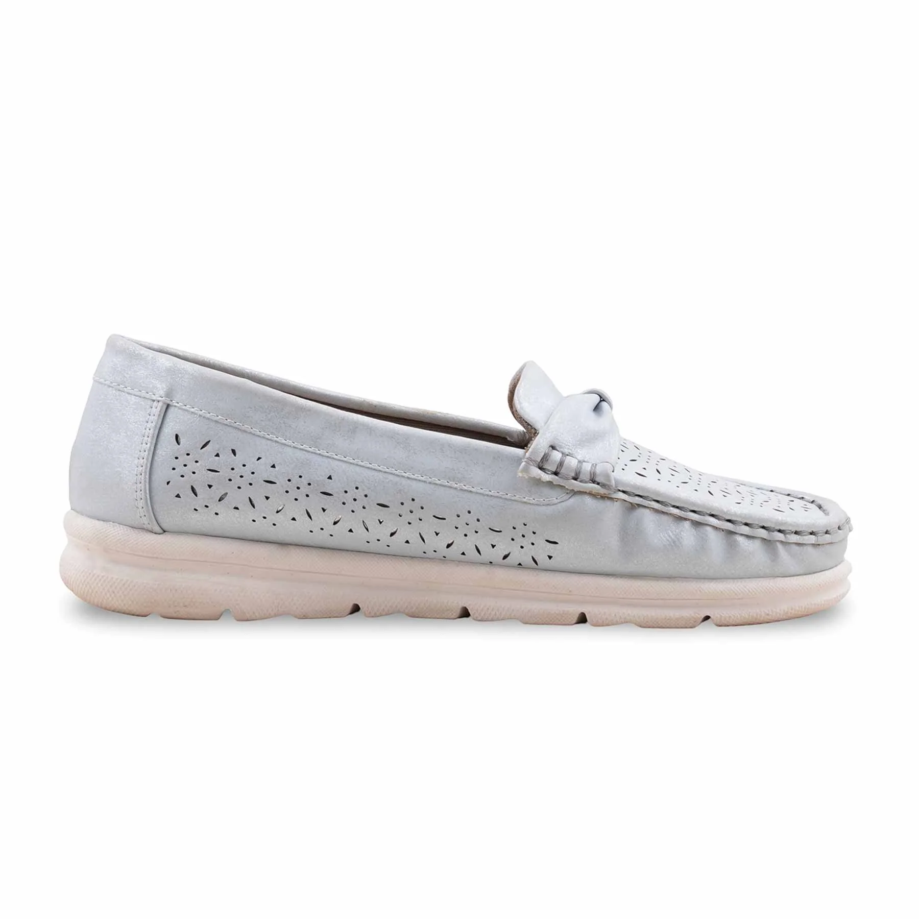 Sky Blue Moccasin For Women WNS005 - Image 2