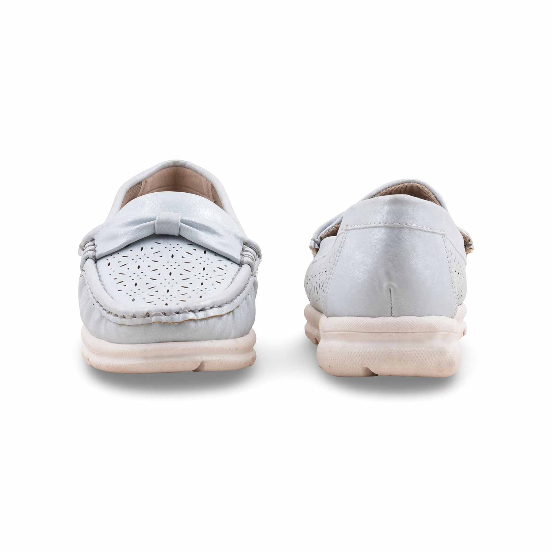Sky Blue Moccasin For Women WNS005 - Image 4
