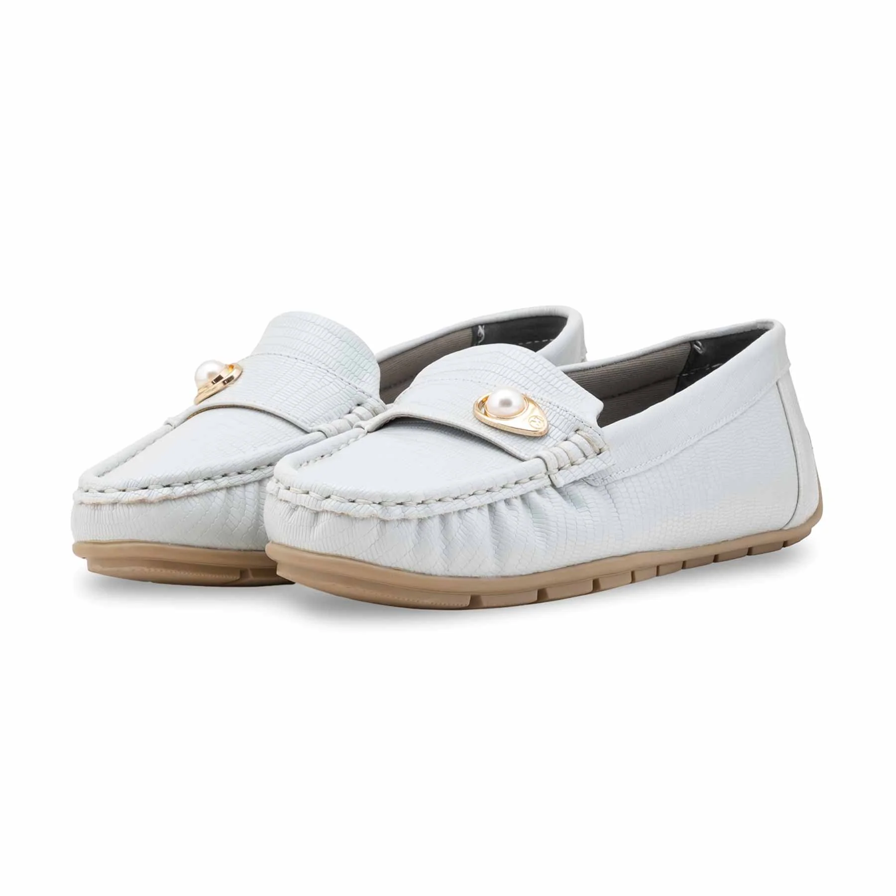 Sky Blue Moccasin WN4569 - Image 3