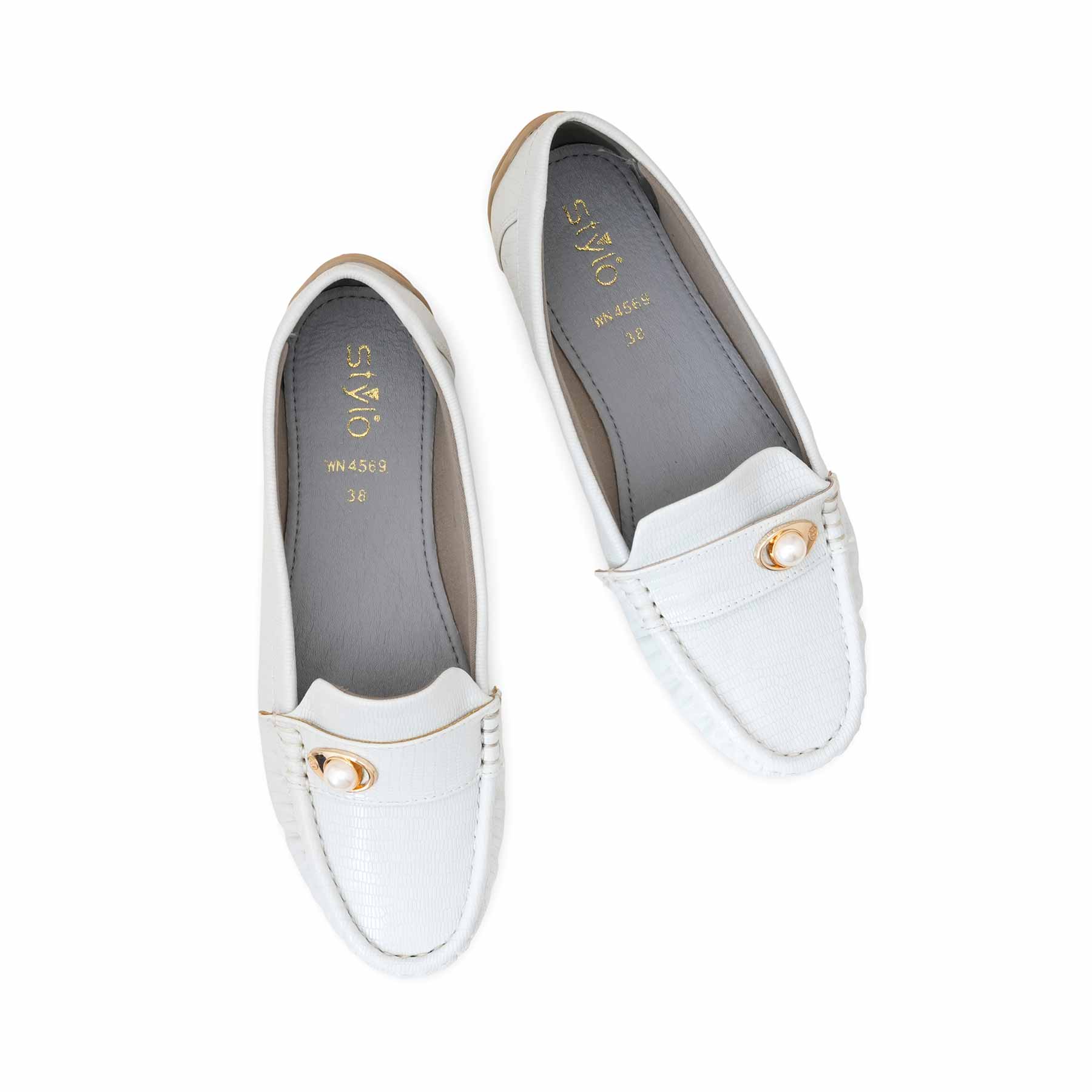 Sky Blue Moccasin WN4569 - Image 5