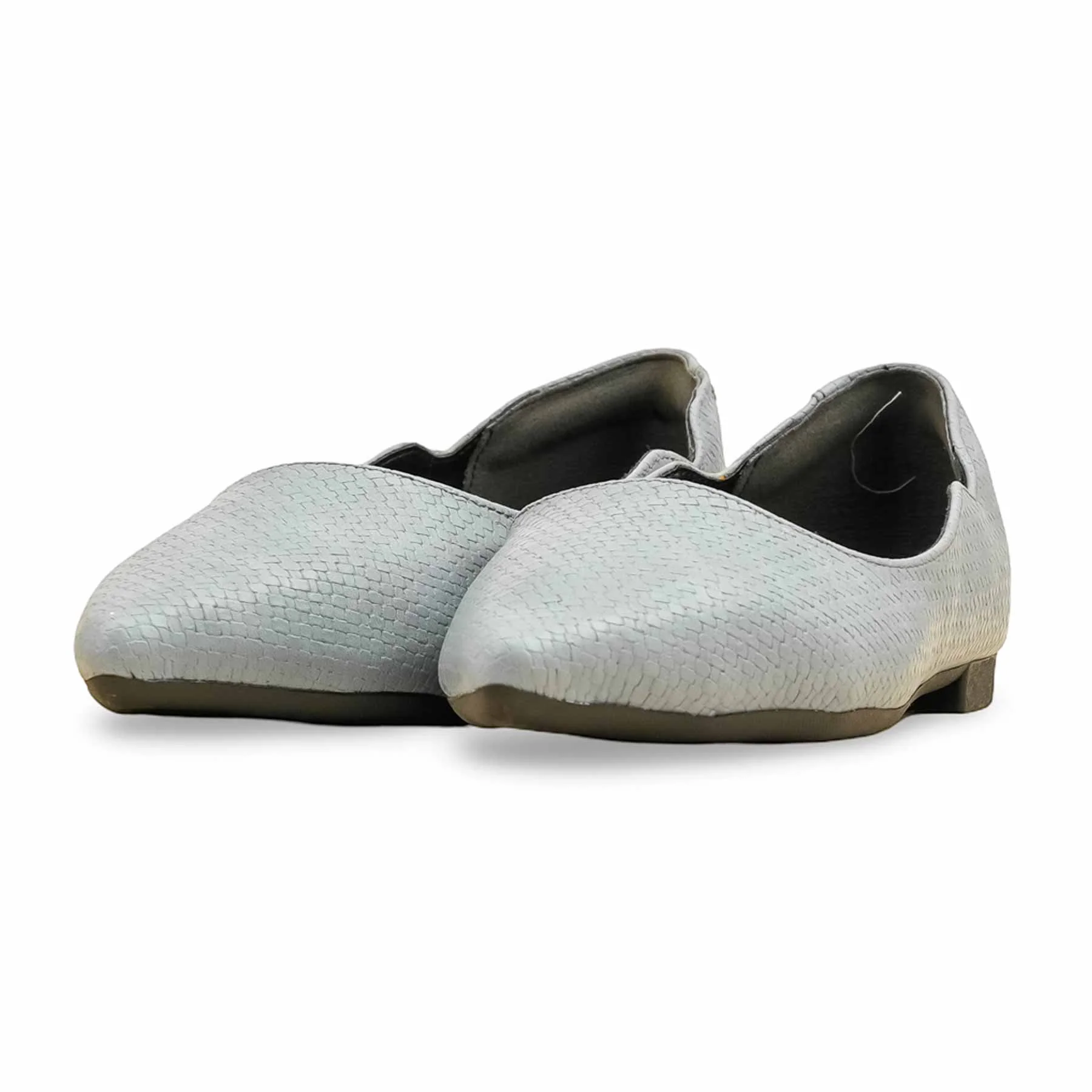 Sky Blue Pumps For Women WN1235 - Image 3