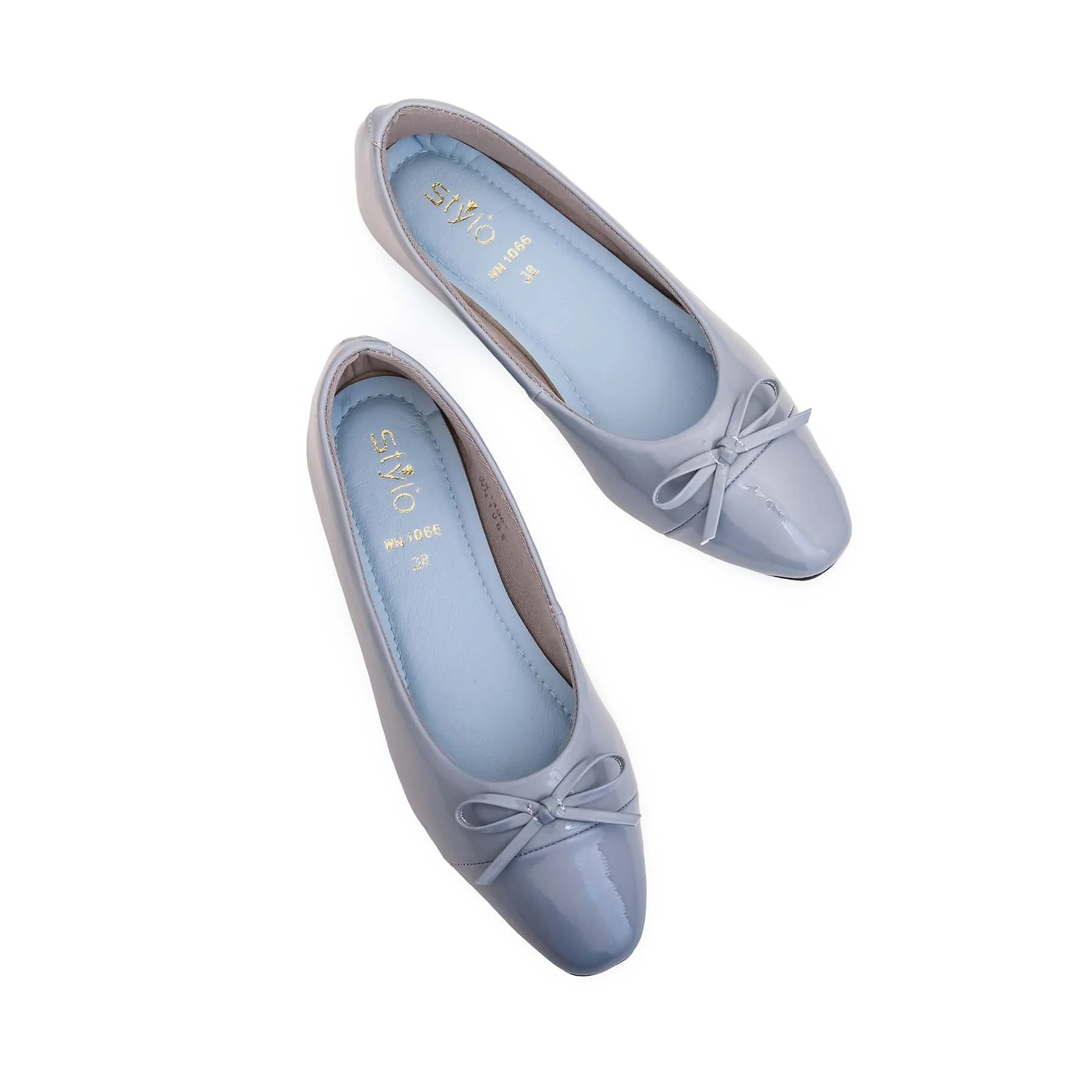 Sky Blue Pumps WN1066 - Image 4