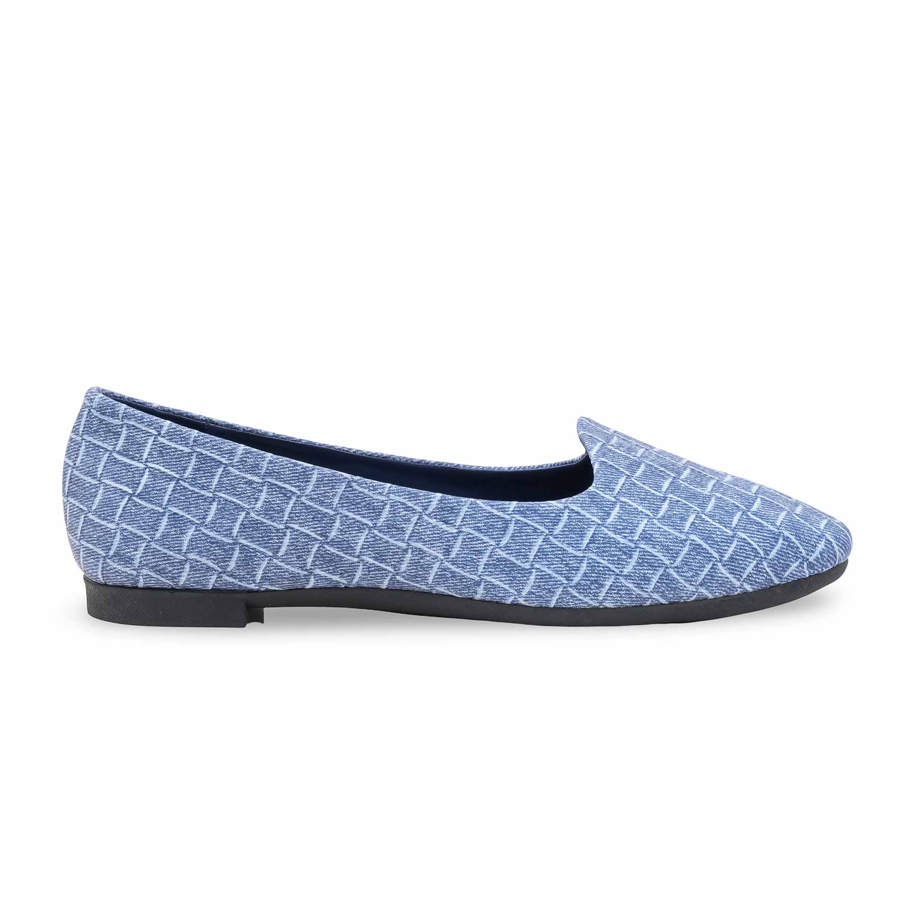 Sky Blue Women Court Shoes - Image 2