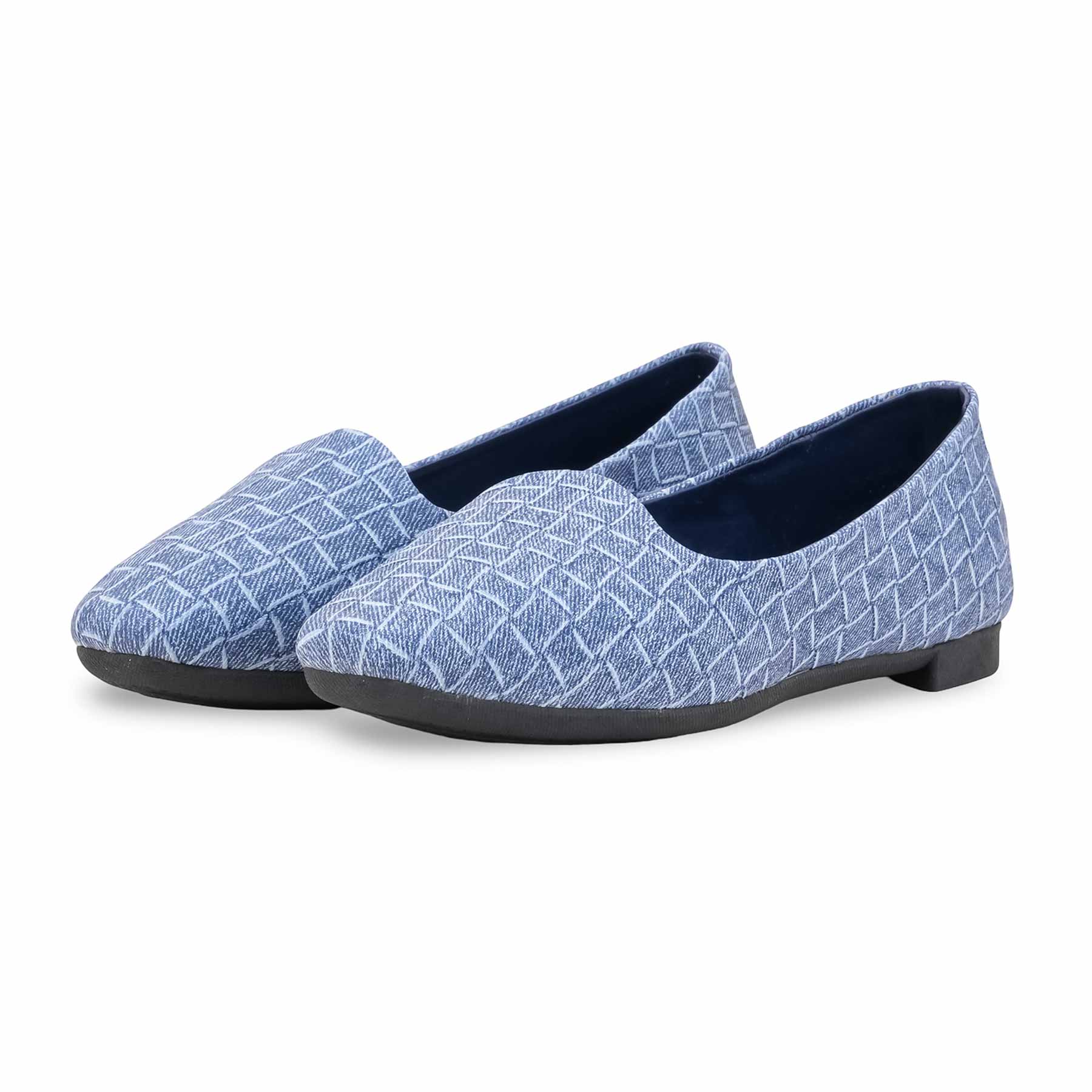 Sky Blue Women Court Shoes - Image 3