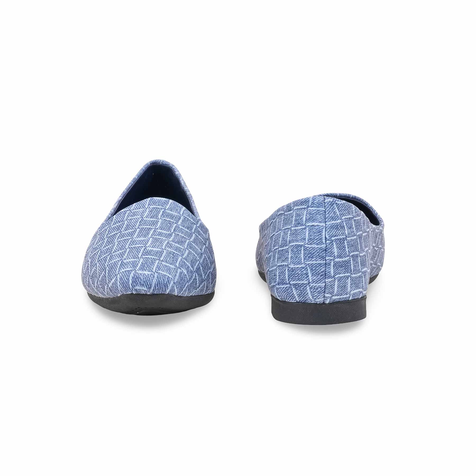 Sky Blue Women Court Shoes - Image 4