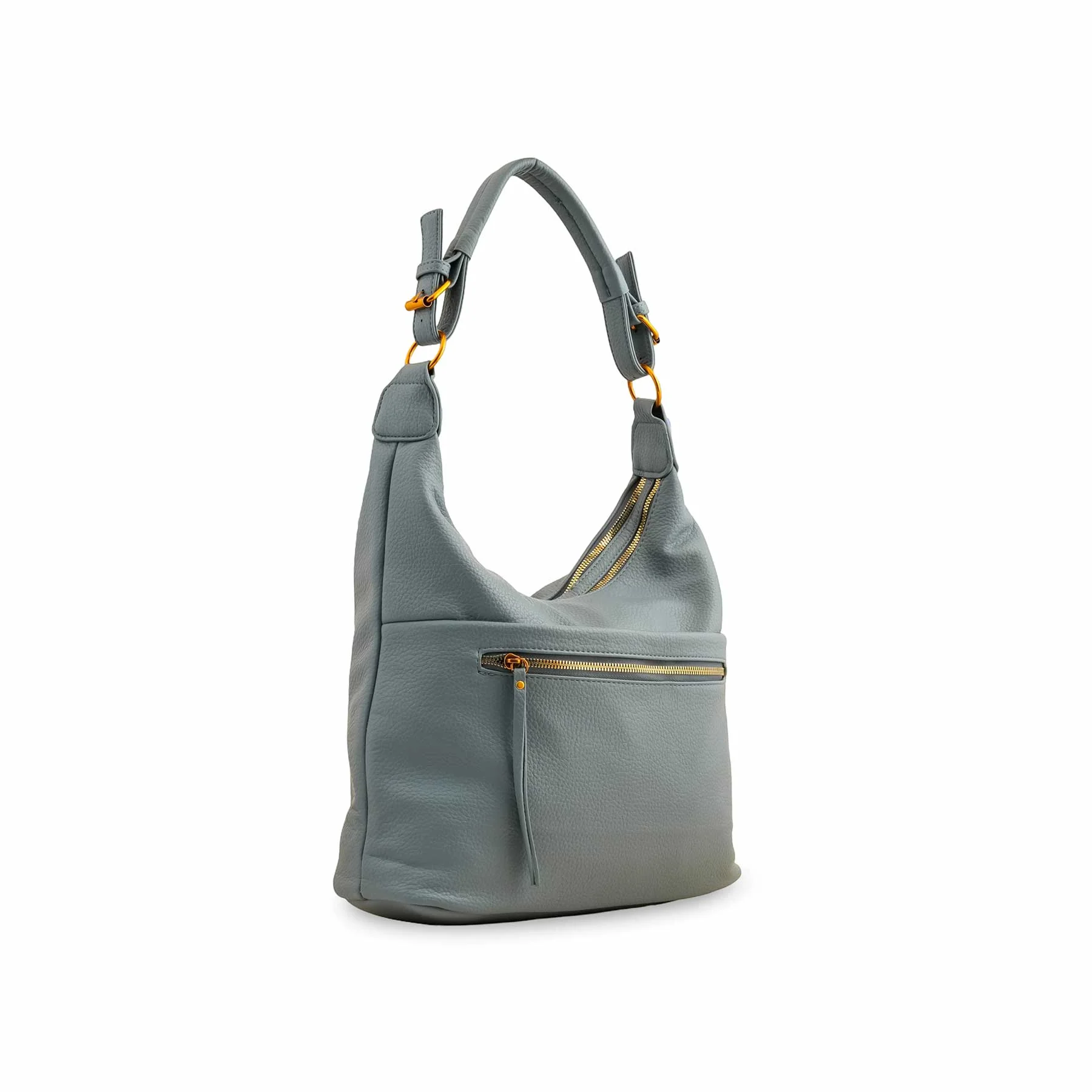 Sky Blue Women Formal Shoulder Bag P36359 - Image 3