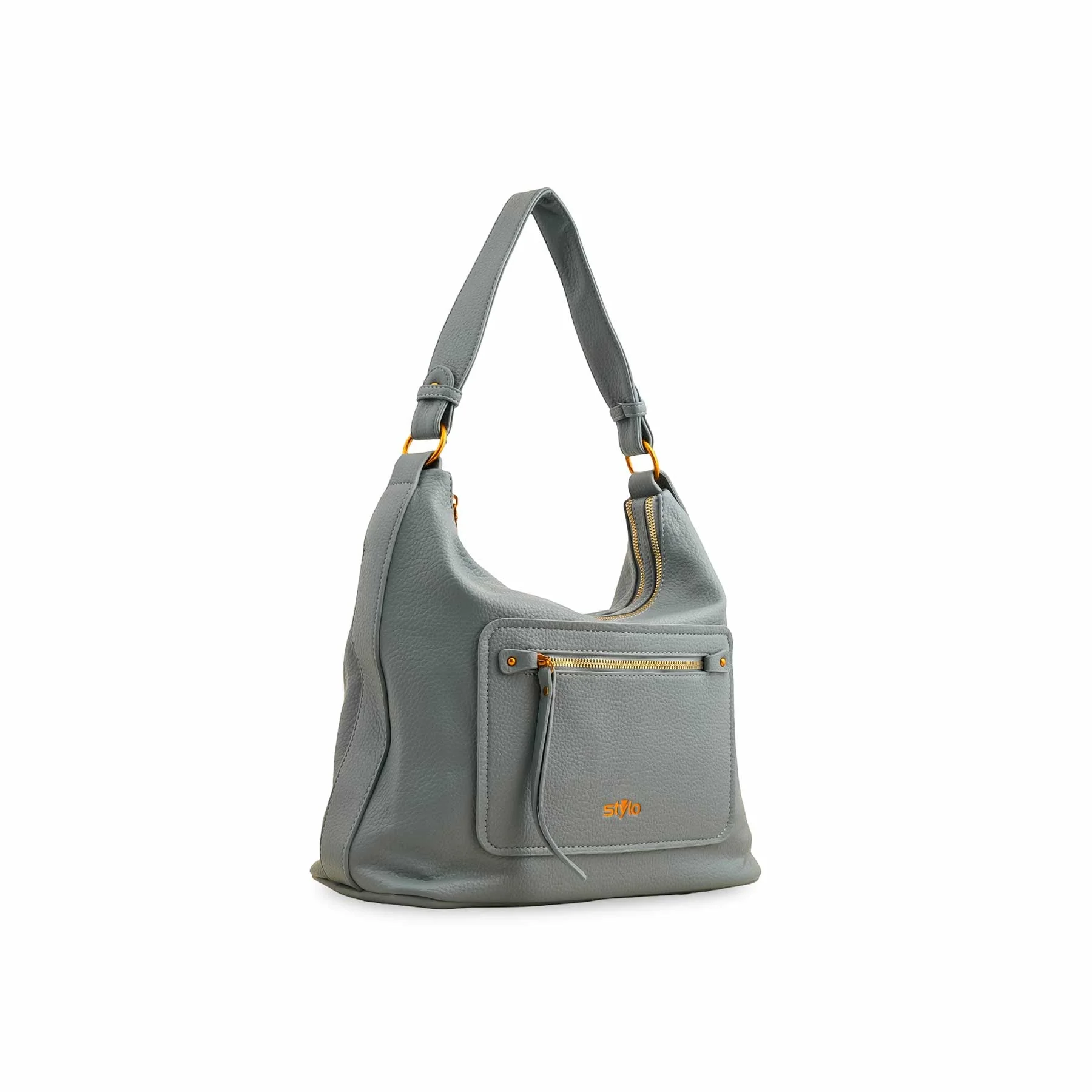 Sky Blue Women Formal Shoulder Bag P36361 - Image 3