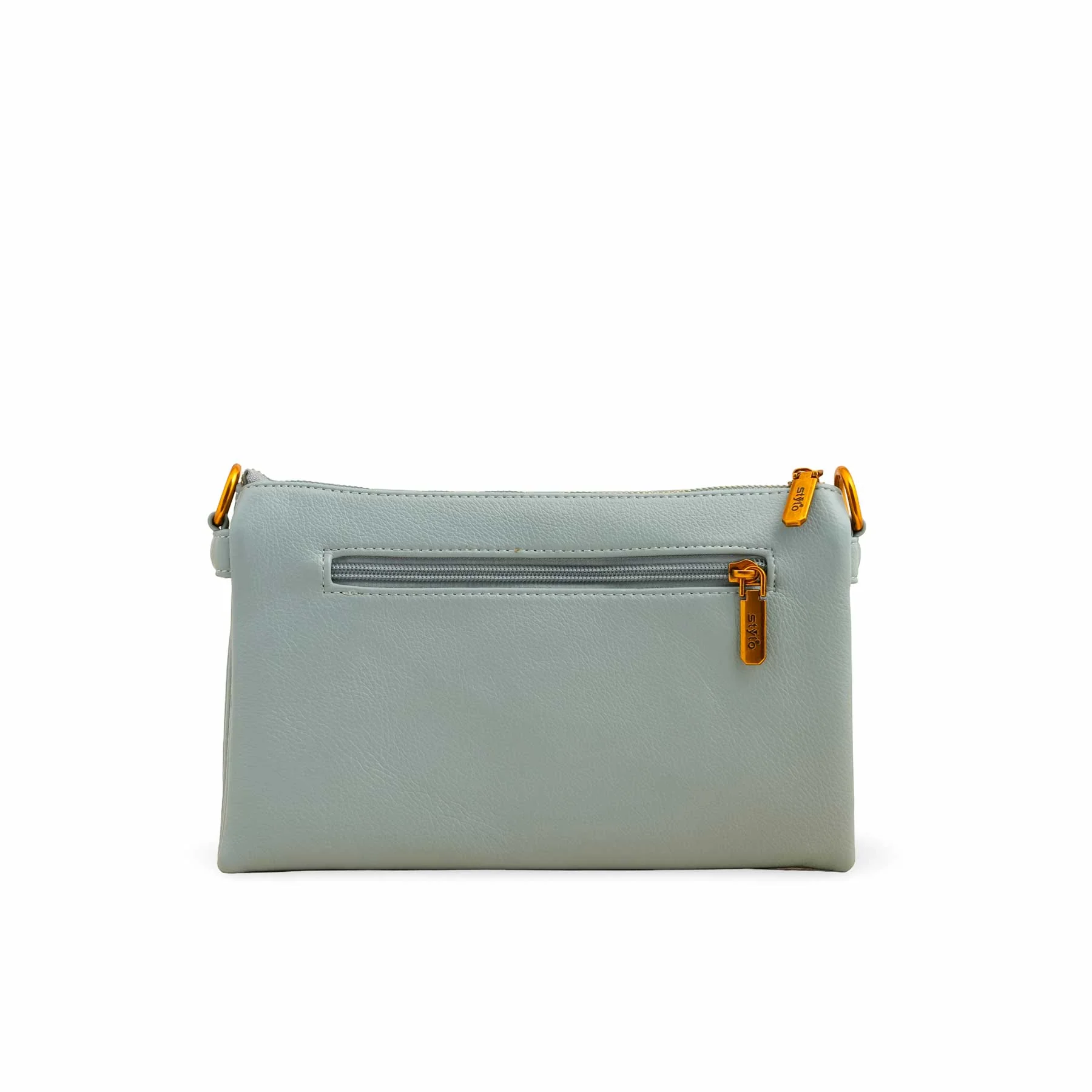 Sky Blue Women Formal Shoulder Bag P36363 - Image 4