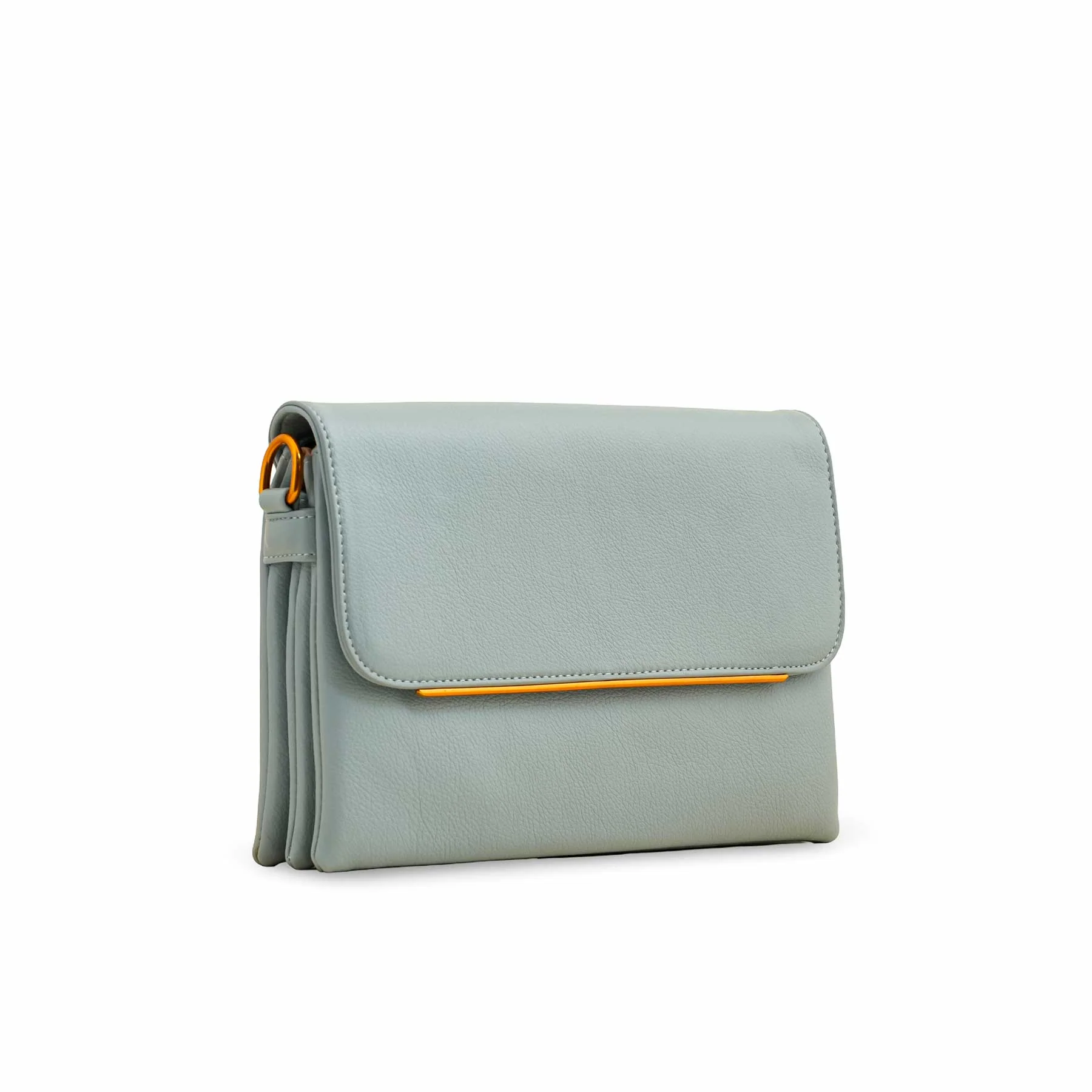 Sky Blue Women Formal Shoulder Bag P36366 - Image 3