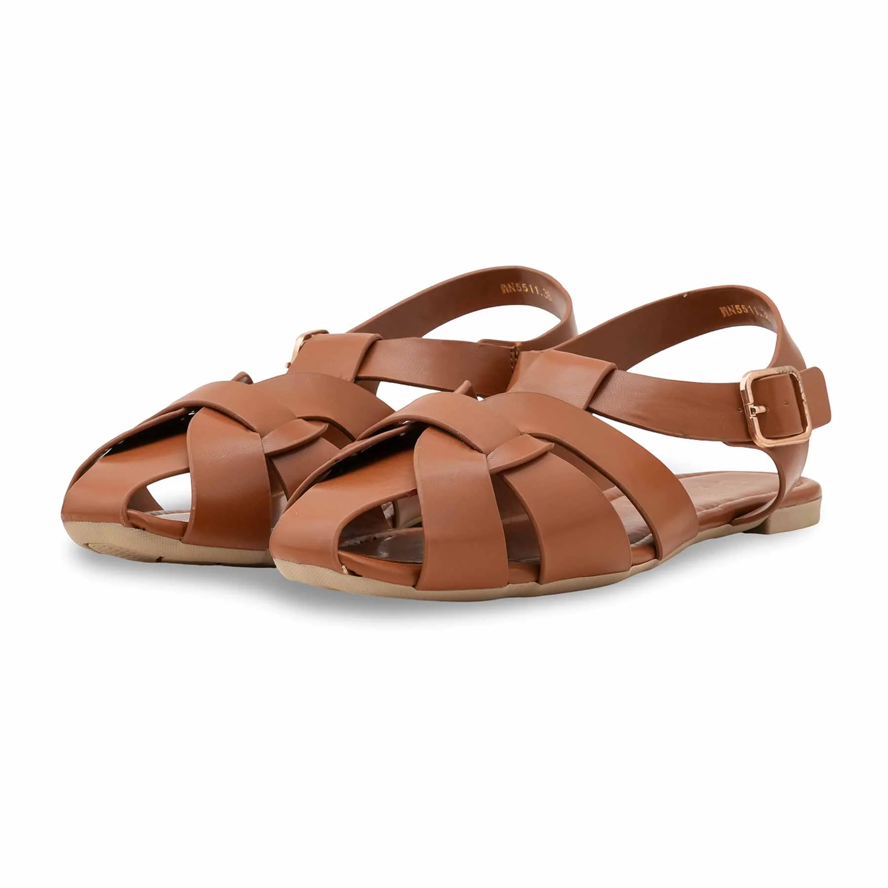 Tan Back Open For Women WN5511 - Image 3
