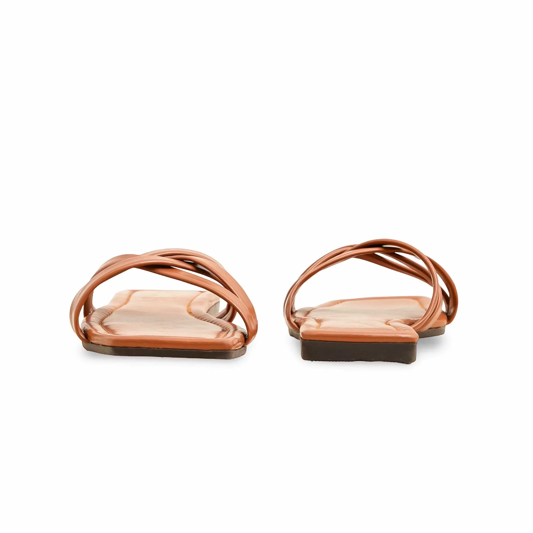 Tan Casual Slipper CL2092 - Image 4