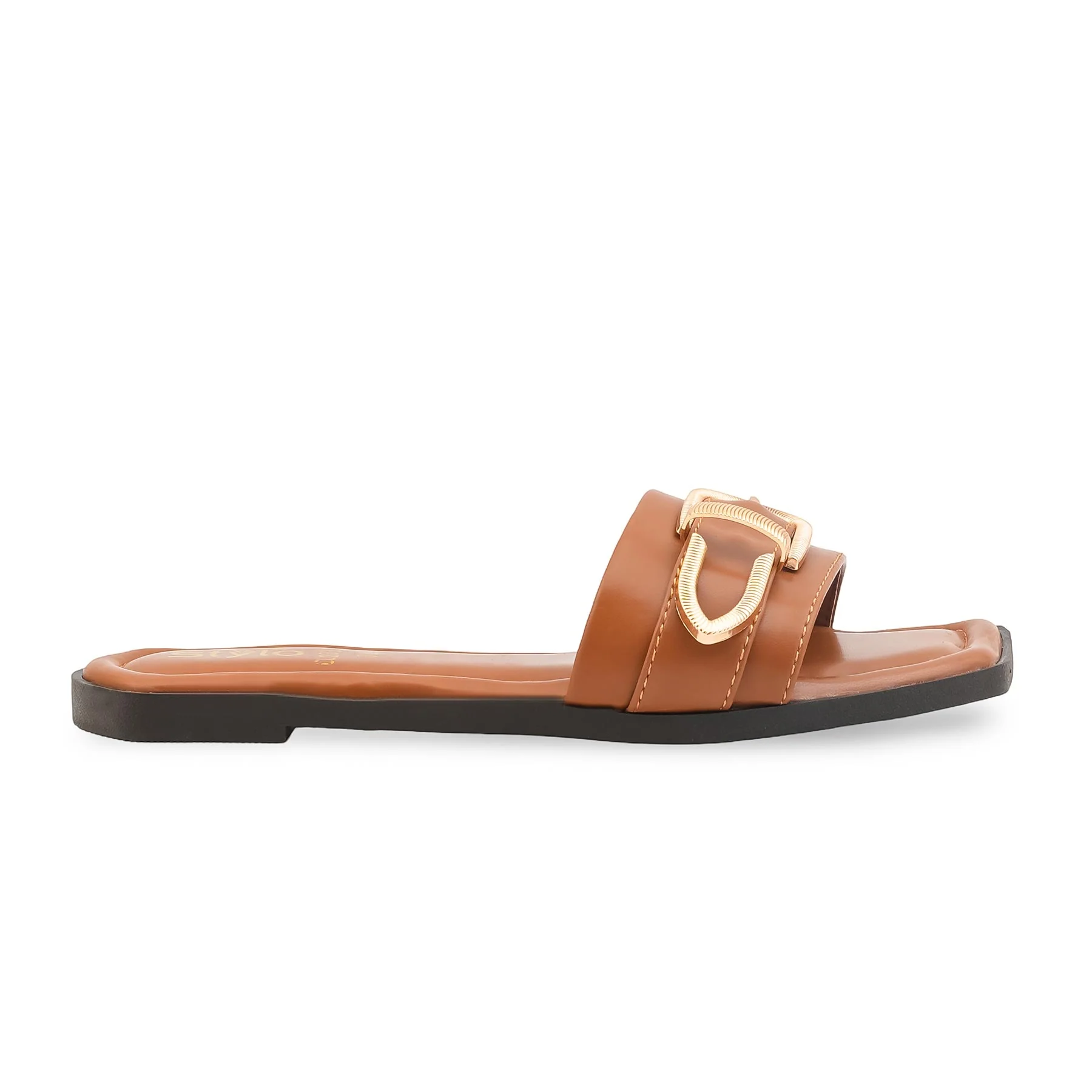 Tan Casual Women Slipper CL2333 - Image 4
