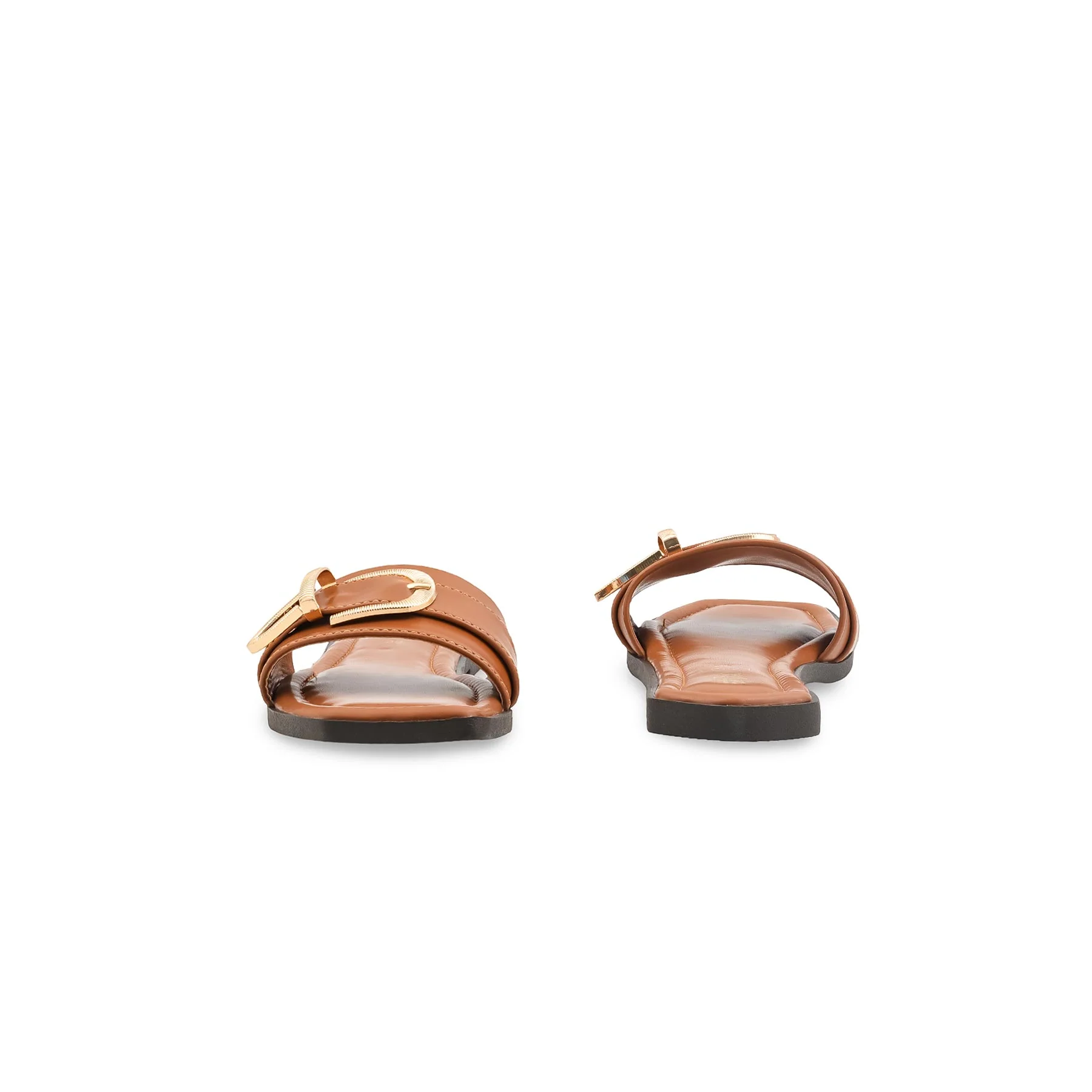 Tan Casual Women Slipper CL2333 - Image 6