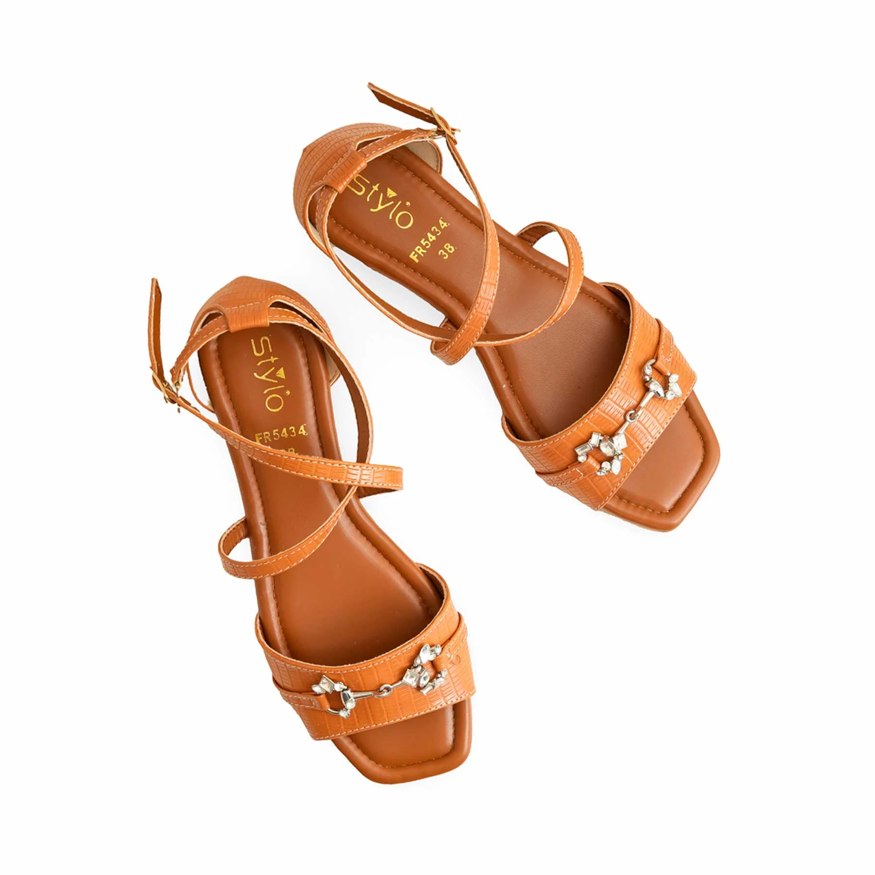 Tan Formal Sandal FR5434 - Image 6