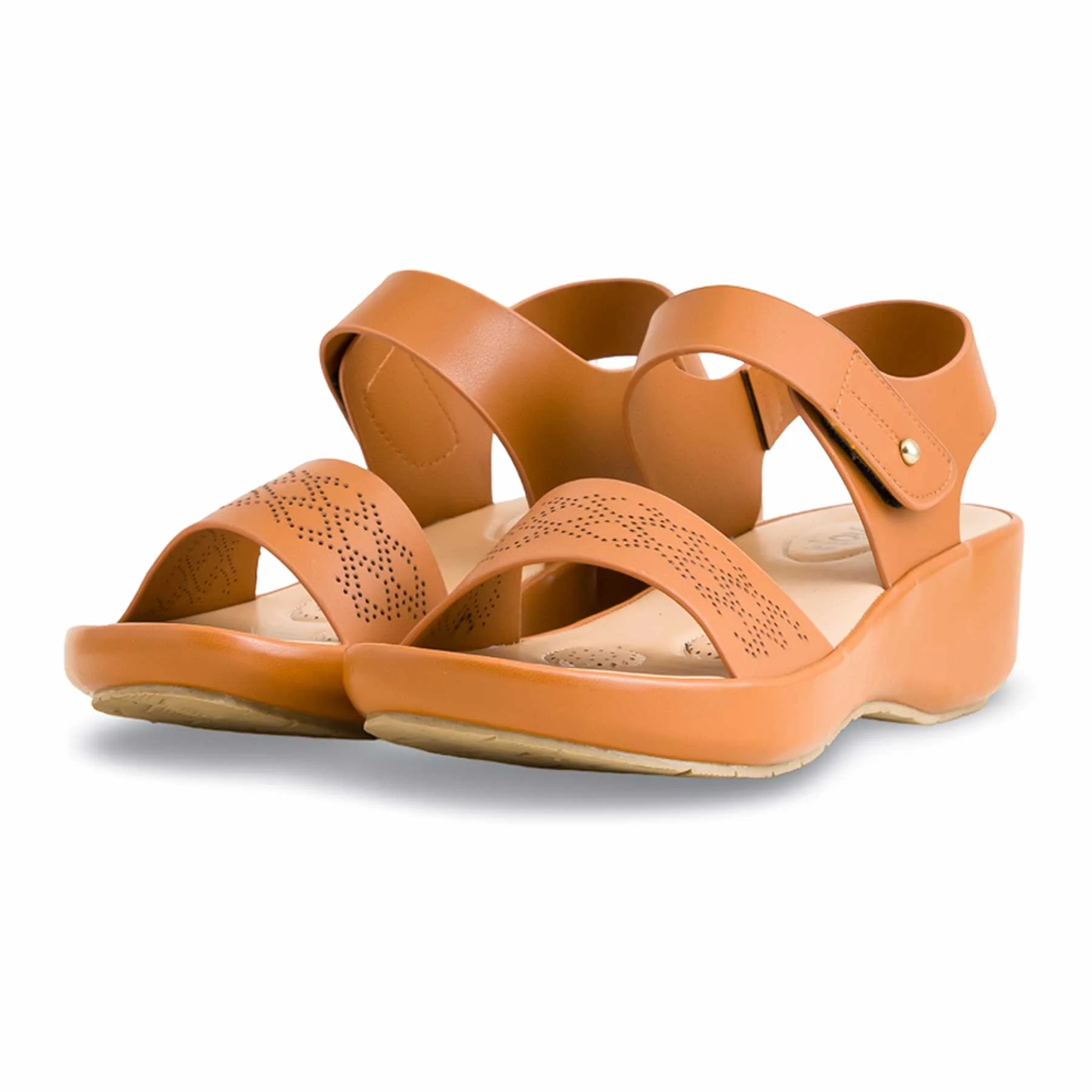 Tan Formal Sandal PU0507 - Image 3