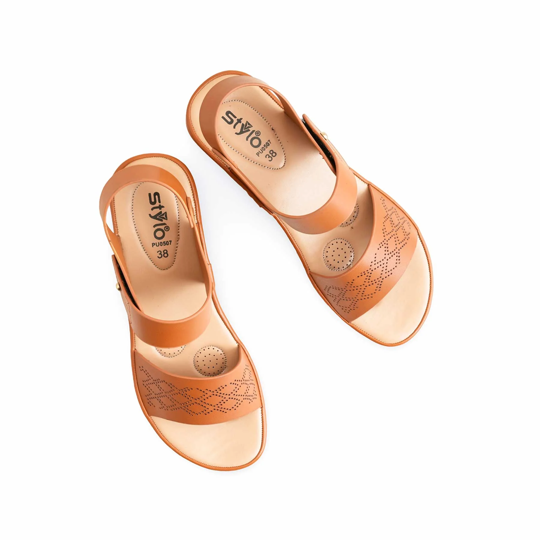 Tan Formal Sandal PU0507 - Image 5