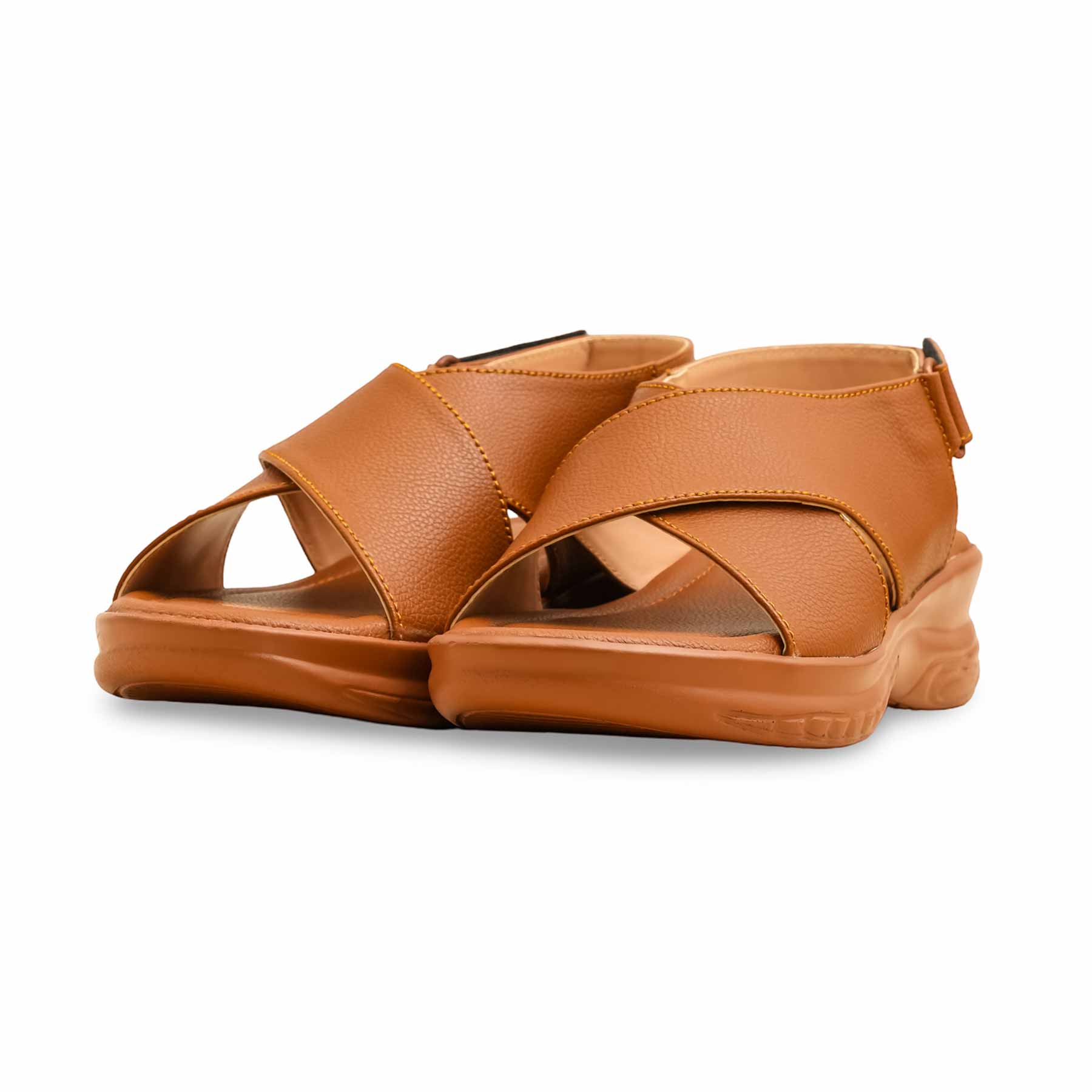Tan Formal Sandal PU0588 - Image 3
