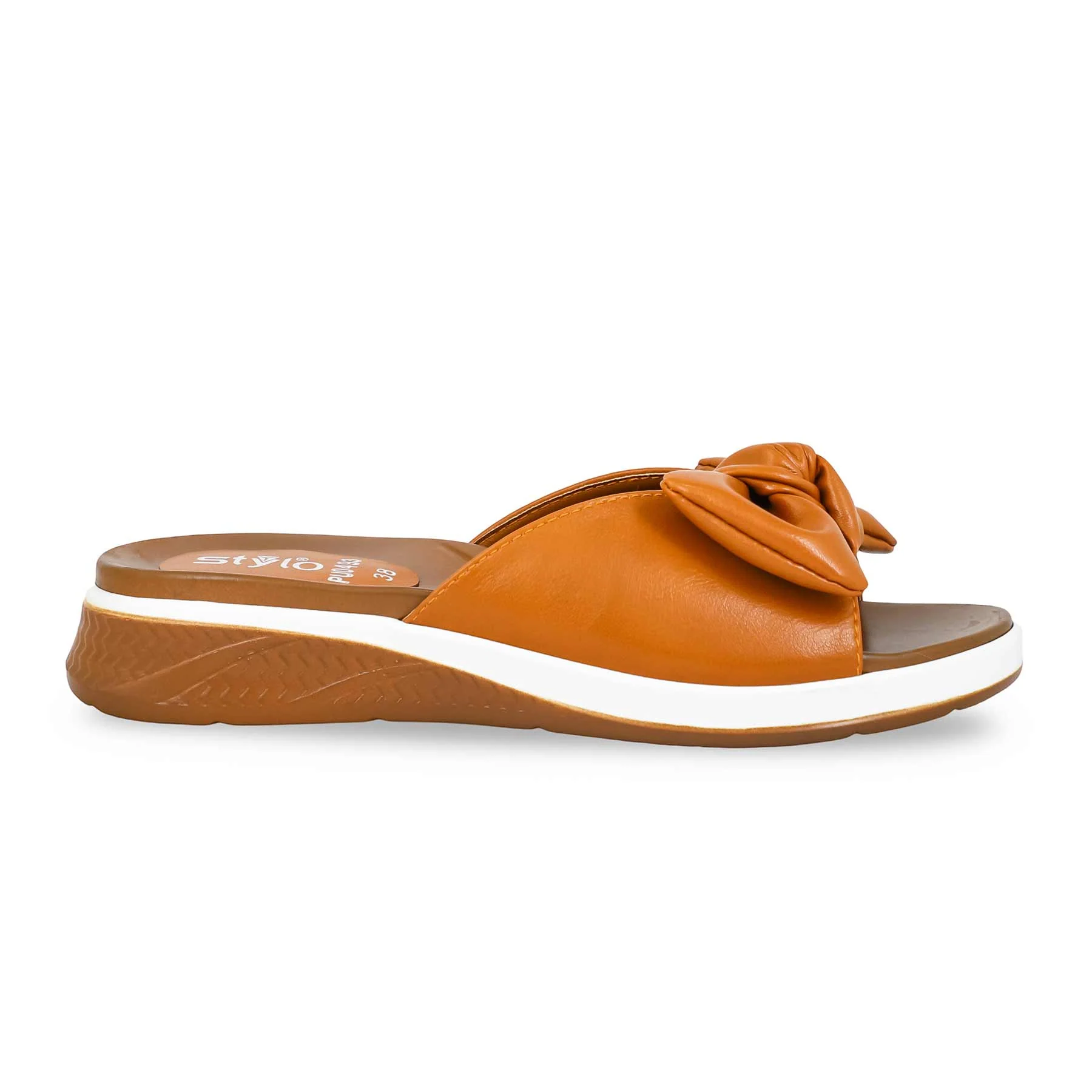 Tan Formal Slipper PU0493 - Image 2