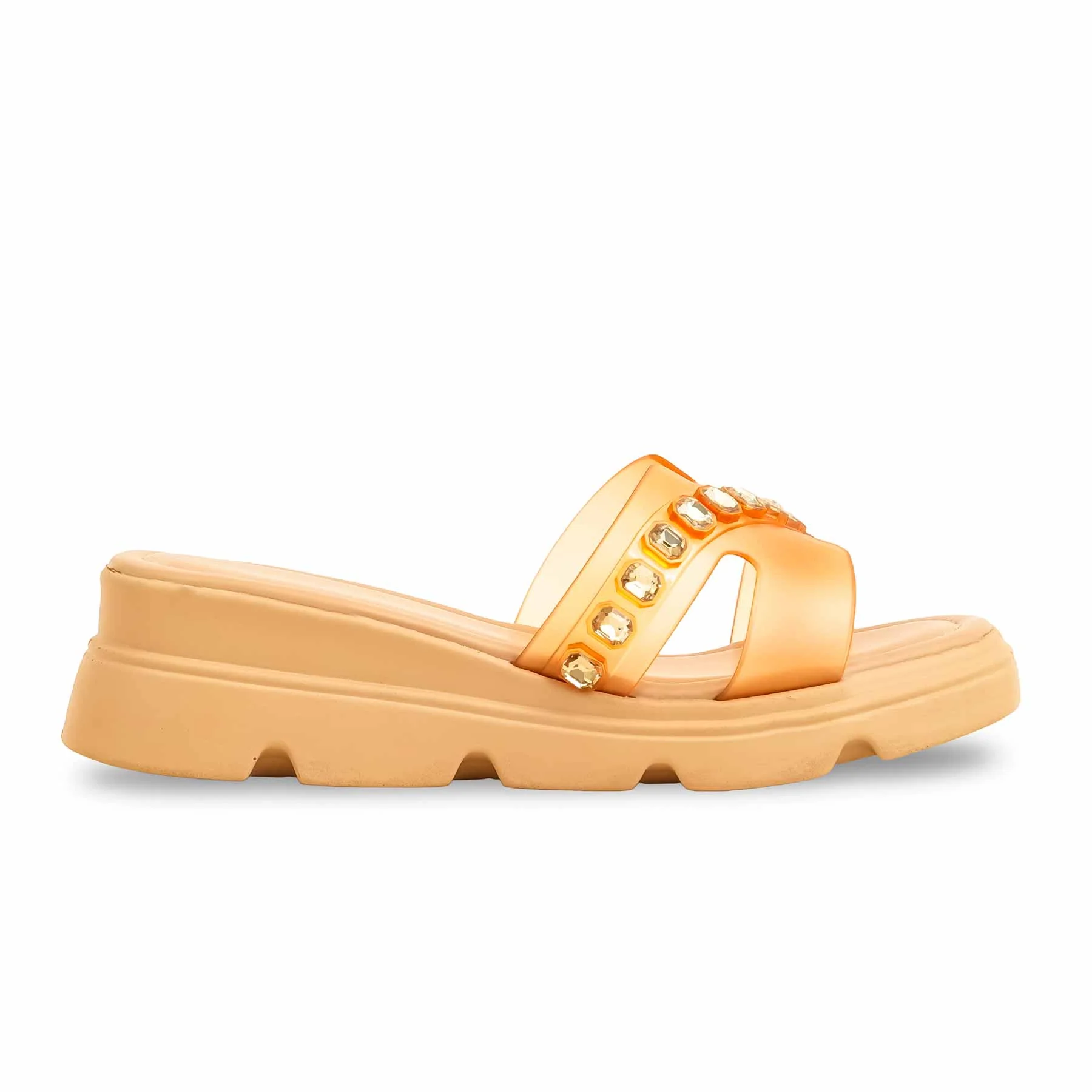 Tan Formal Slipper PU0504 - Image 2