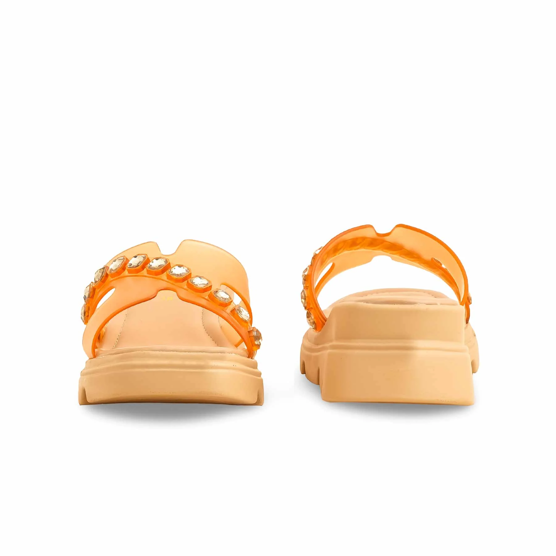 Tan Formal Slipper PU0504 - Image 4